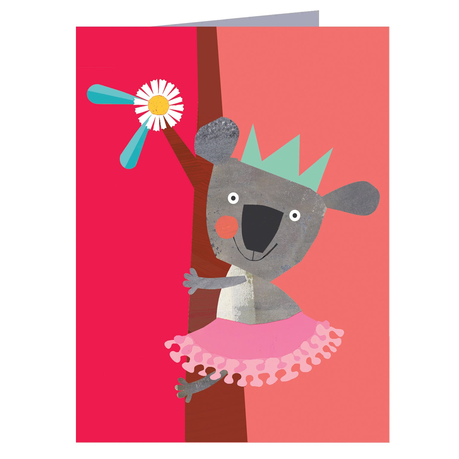 mini koala greetings card