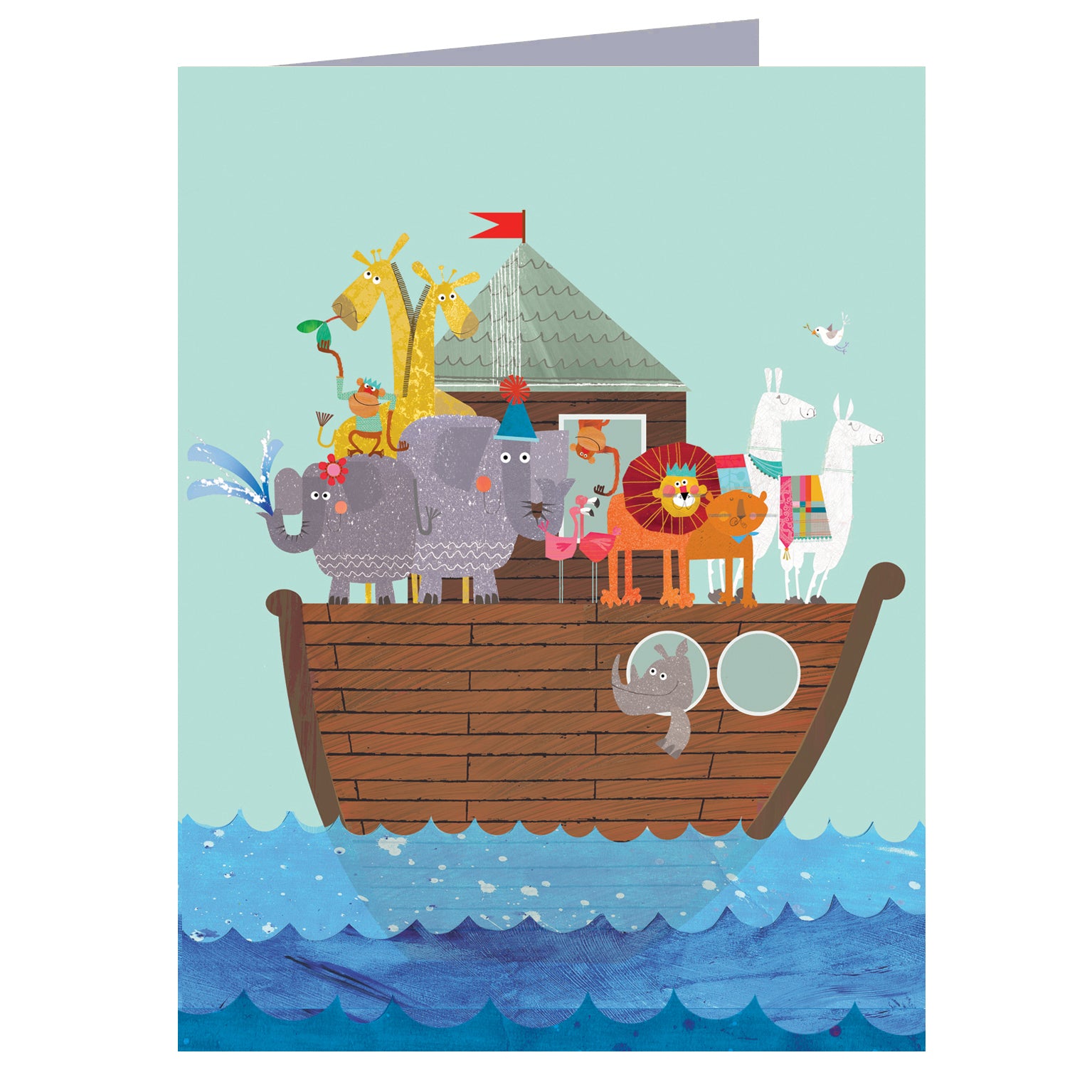 KTW55 mini ark Christening card