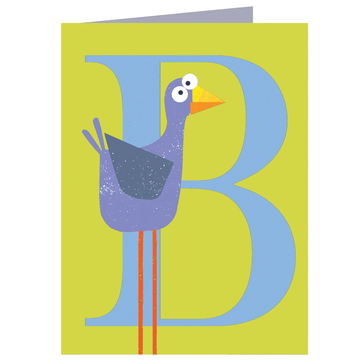 mini B for bird card