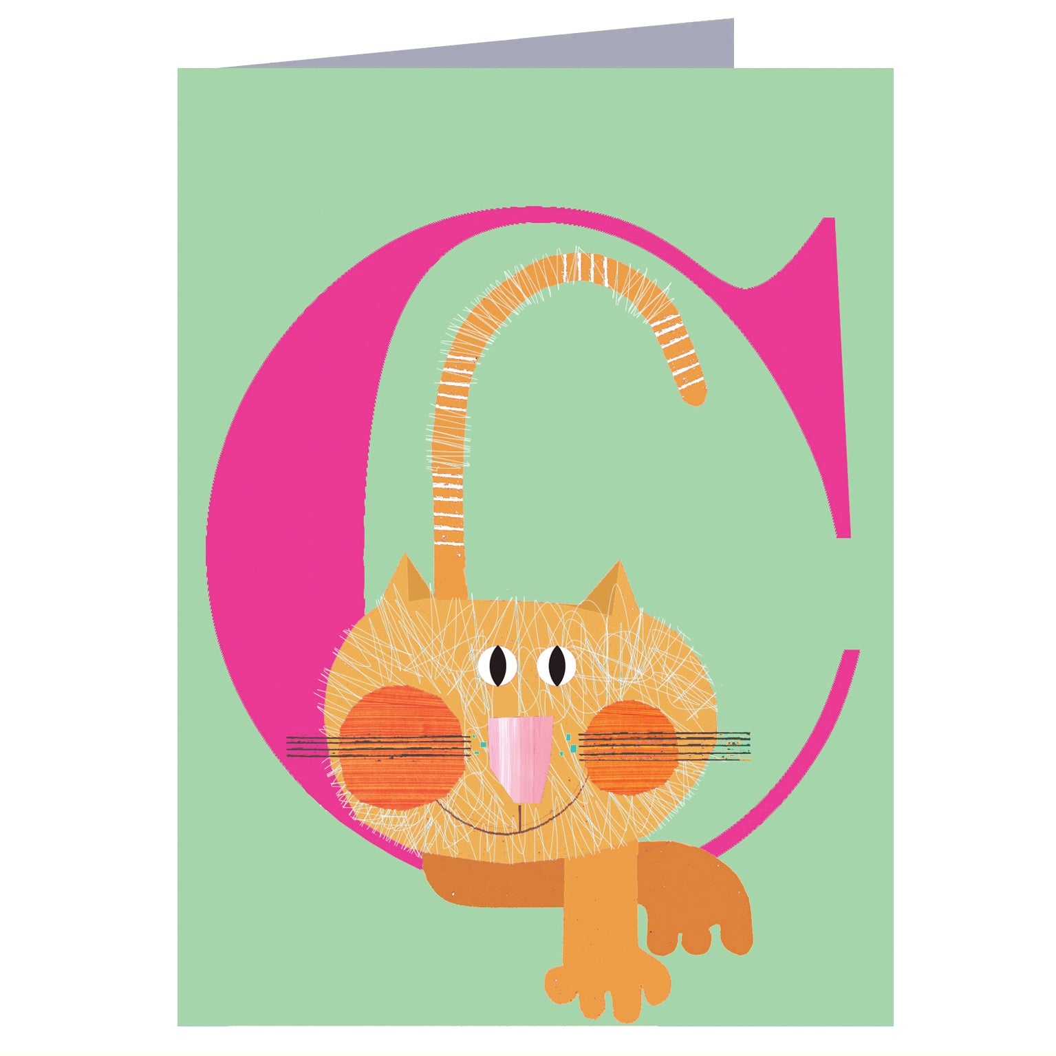 mini C for cat card