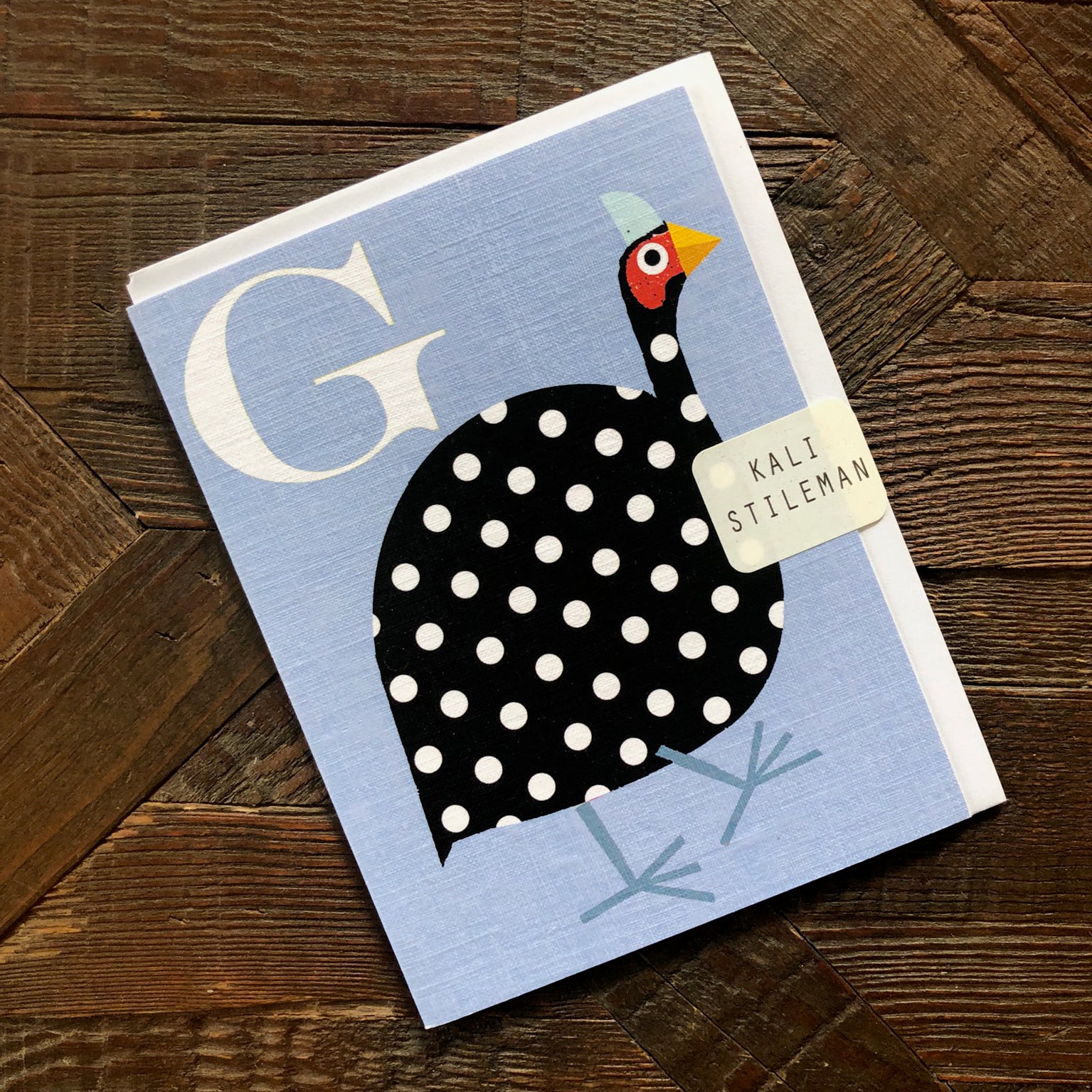 mini G for guinea fowl card