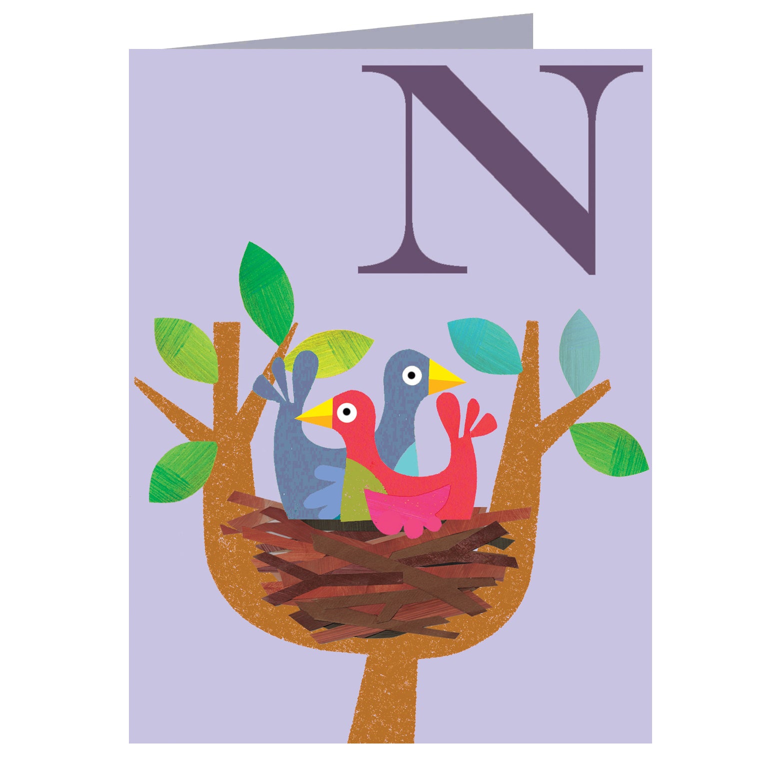 mini N for nest card