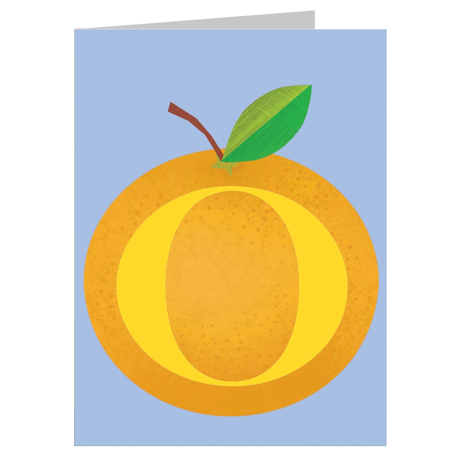 mini O for orange card