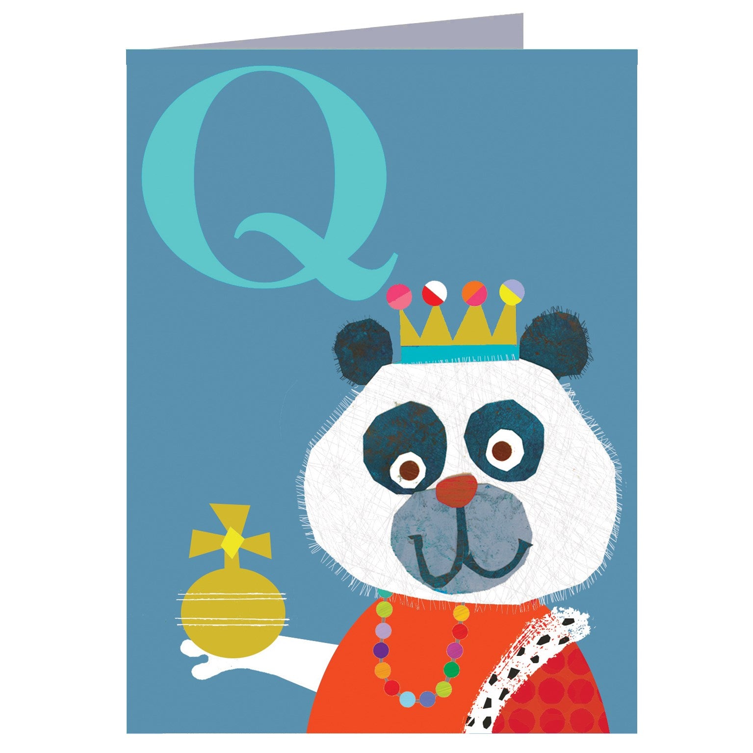 mini Q for queen card