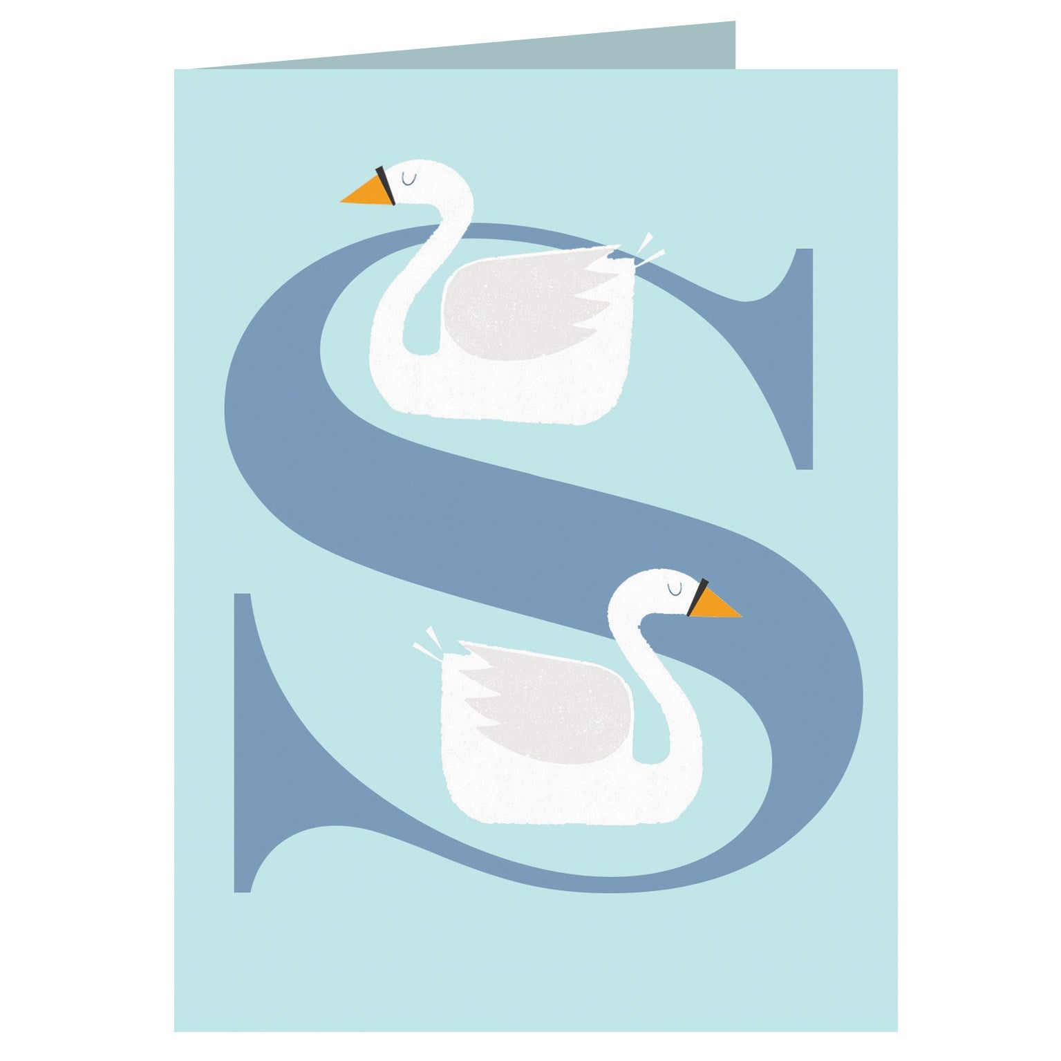 mini S for swan card