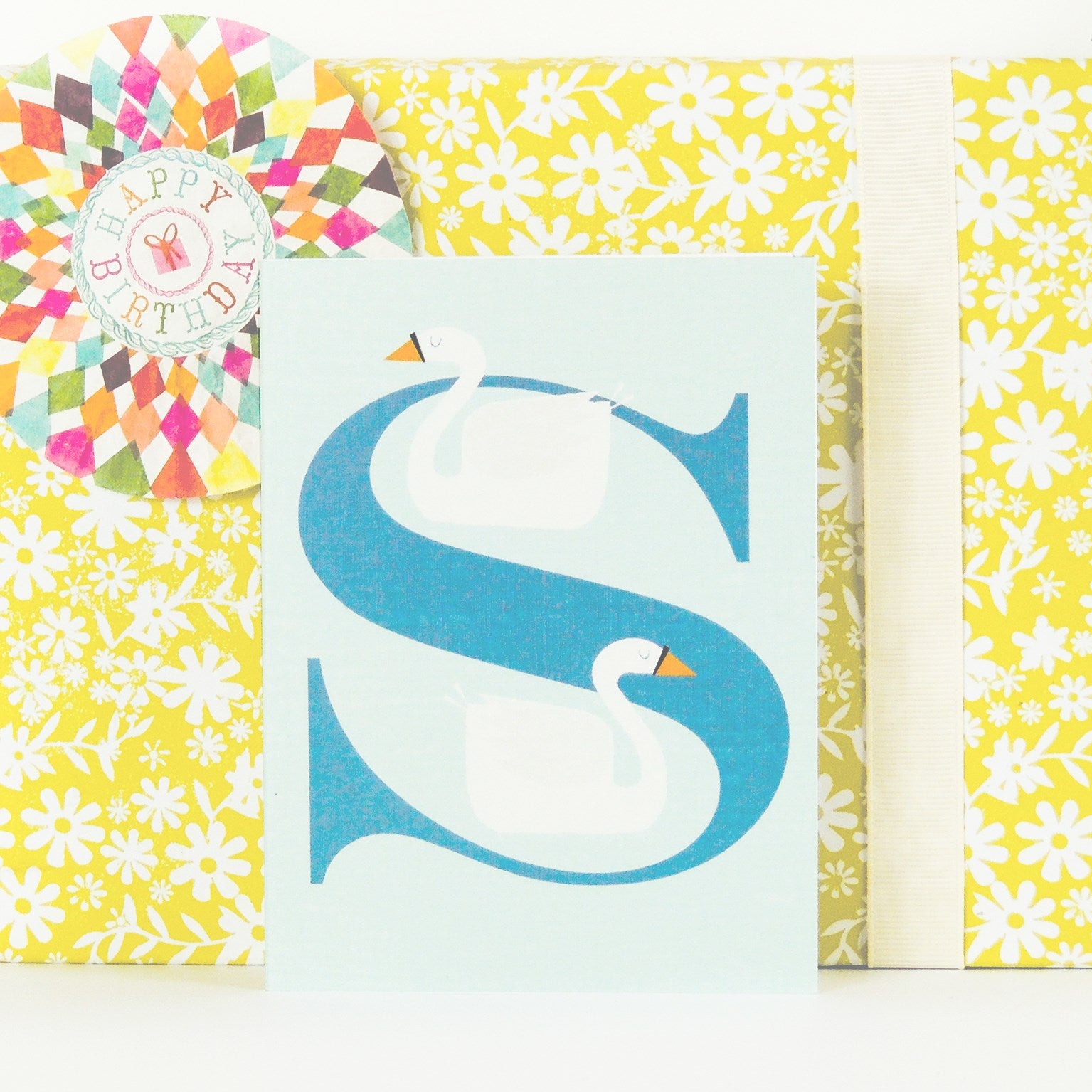 mini S for swan card