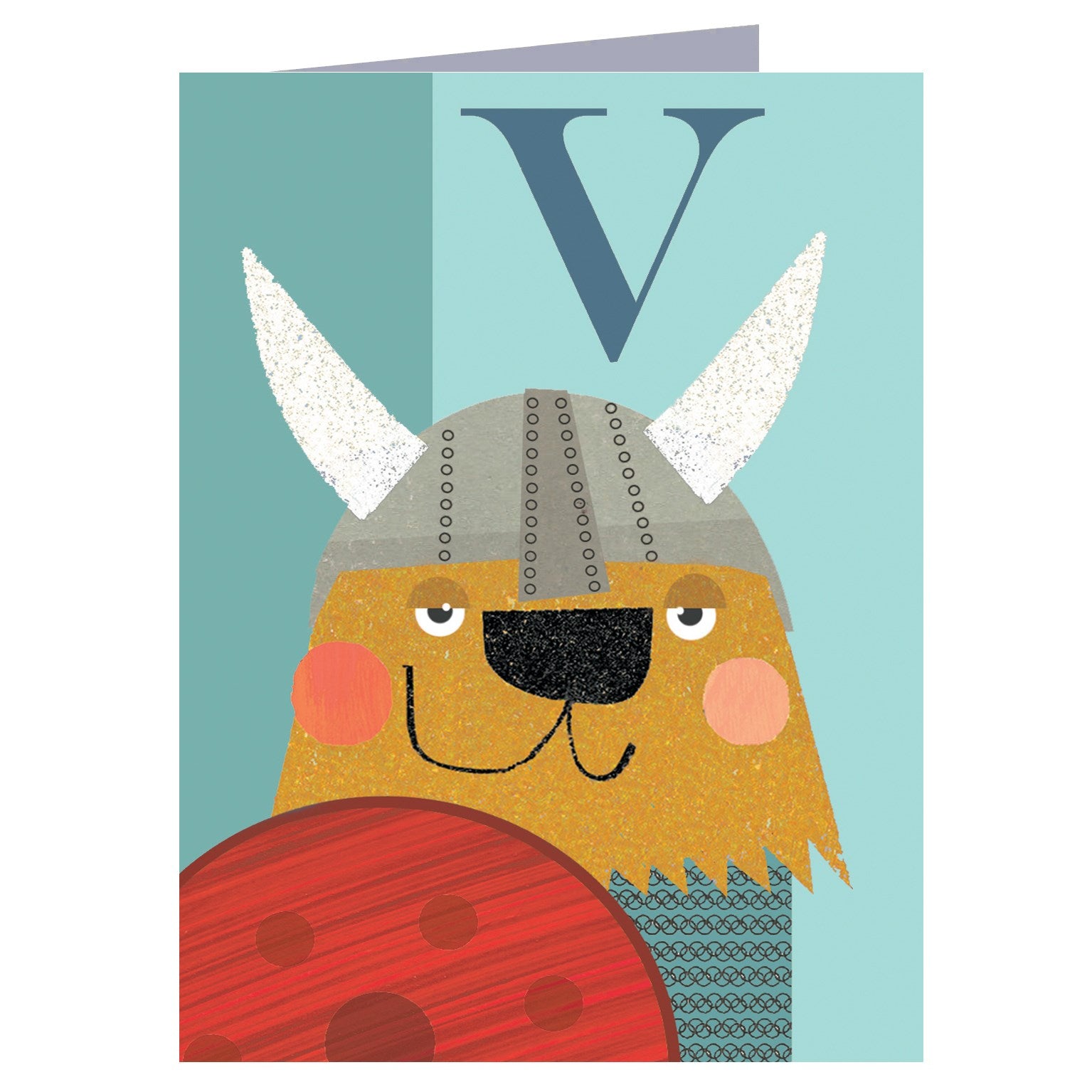 mini V for viking card