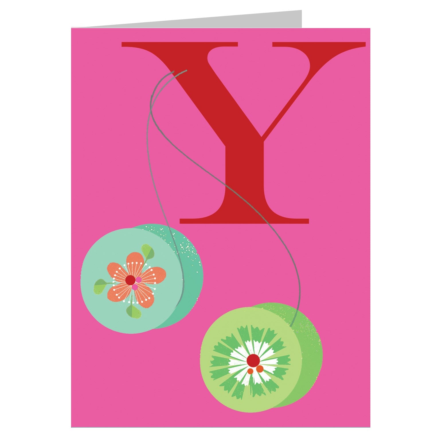 mini Y for yo-yo card