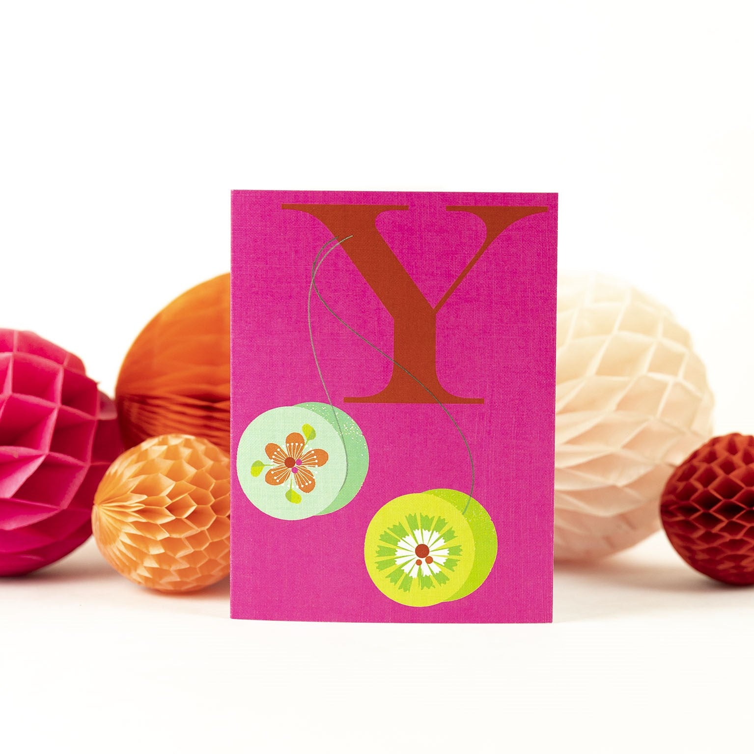 mini Y for yo-yo card