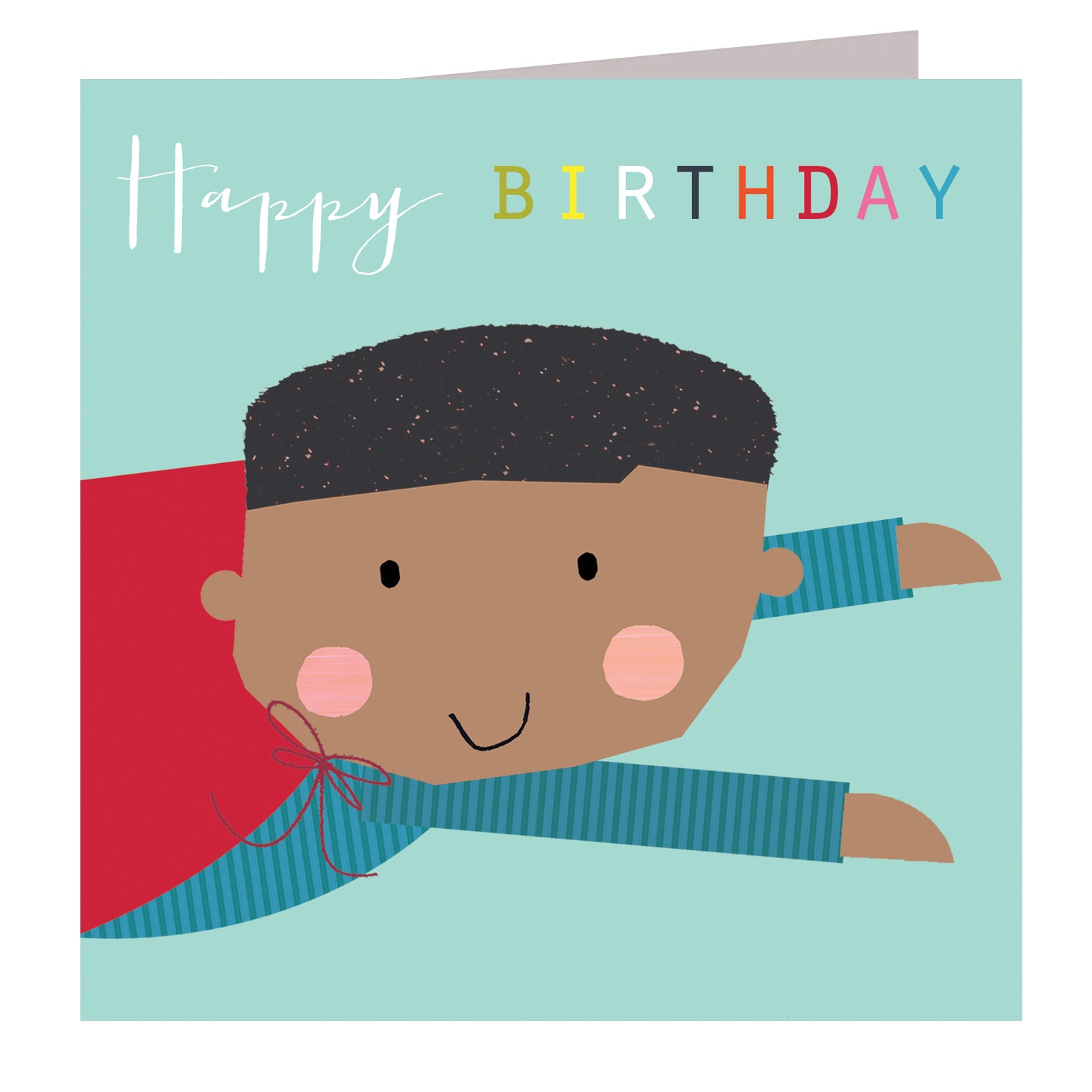 MC08 superhero boy birthday card