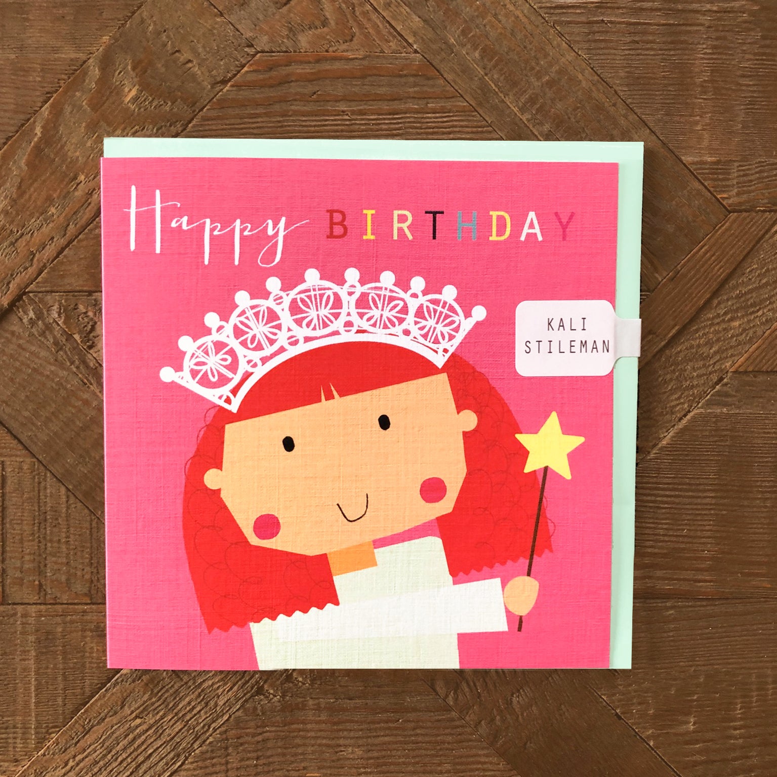 MC11 fairy girl birthday card