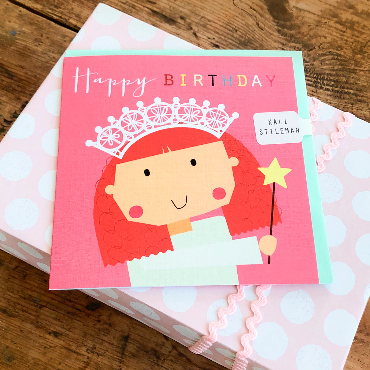 MC11 fairy girl birthday card