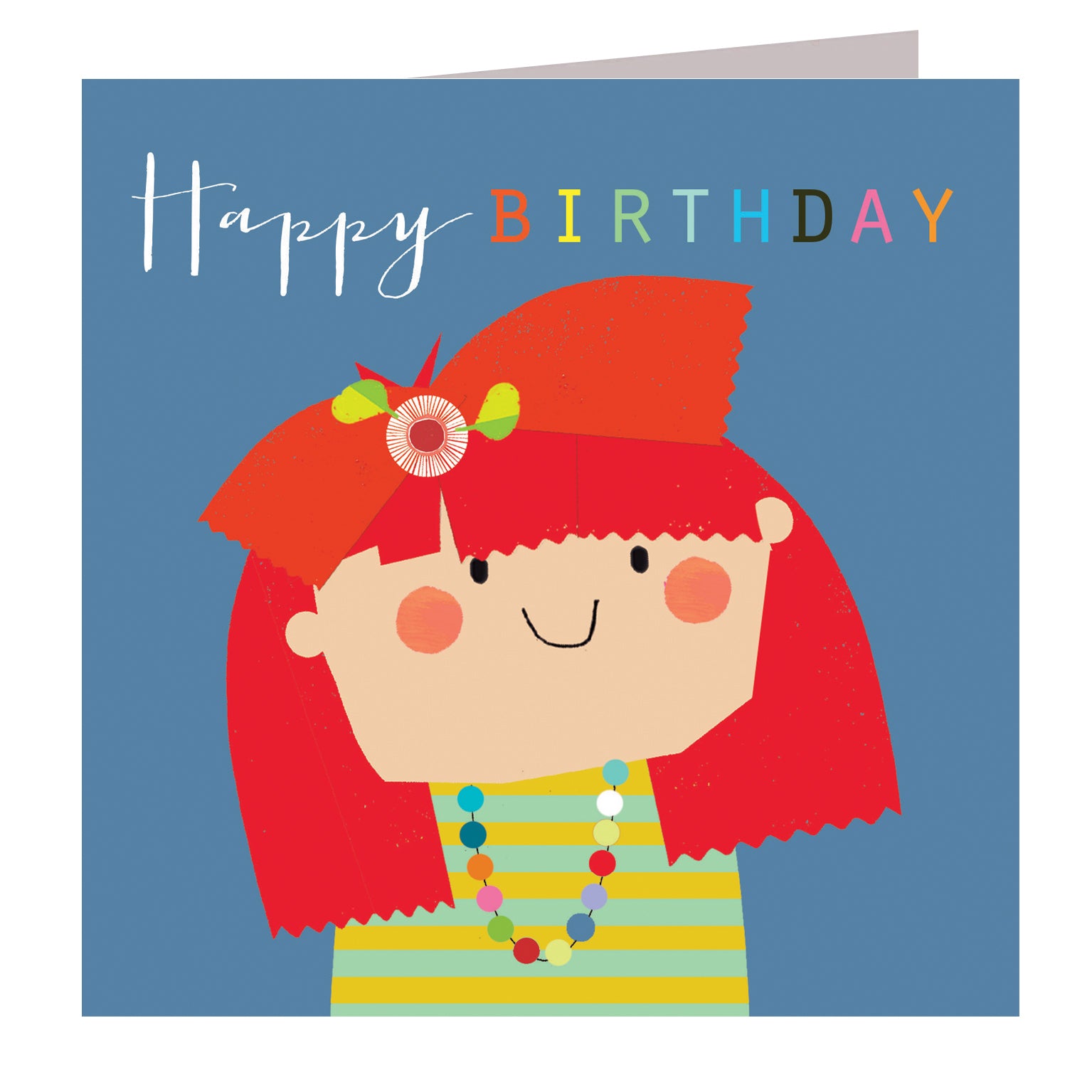 MC19 flower girl birthday card