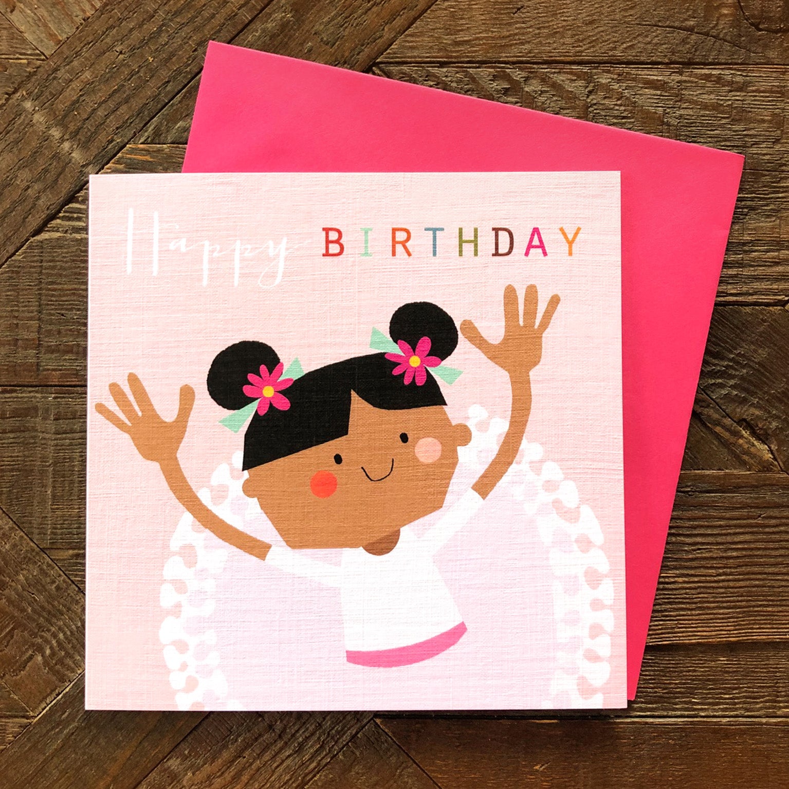 MC22 ballerina happy birthday card