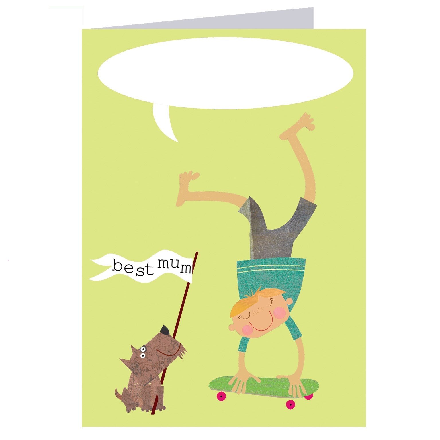 personalised best mum skater card