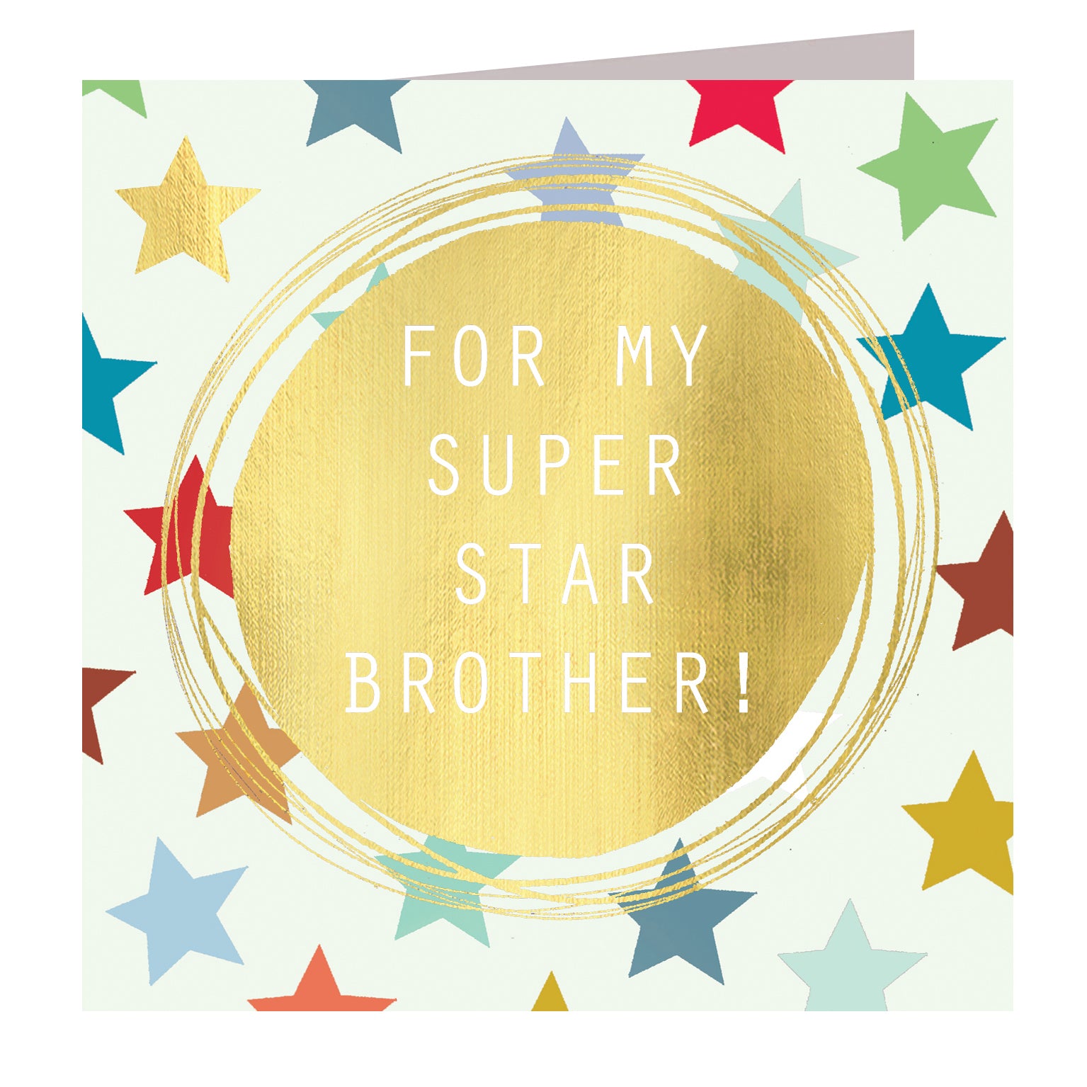 MLC01 gold foiled super star brother card