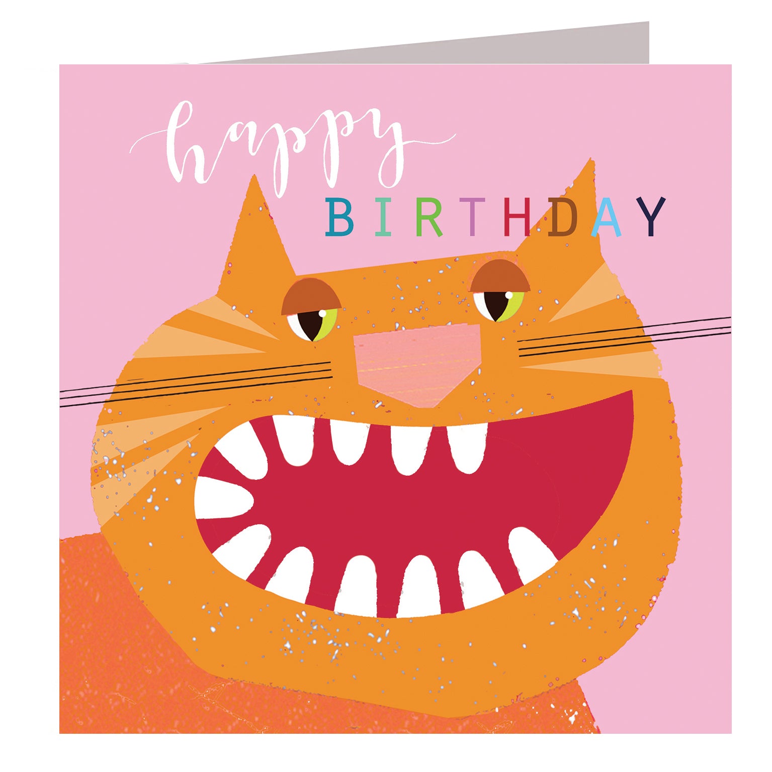 MY02 laser cut cat birthday card