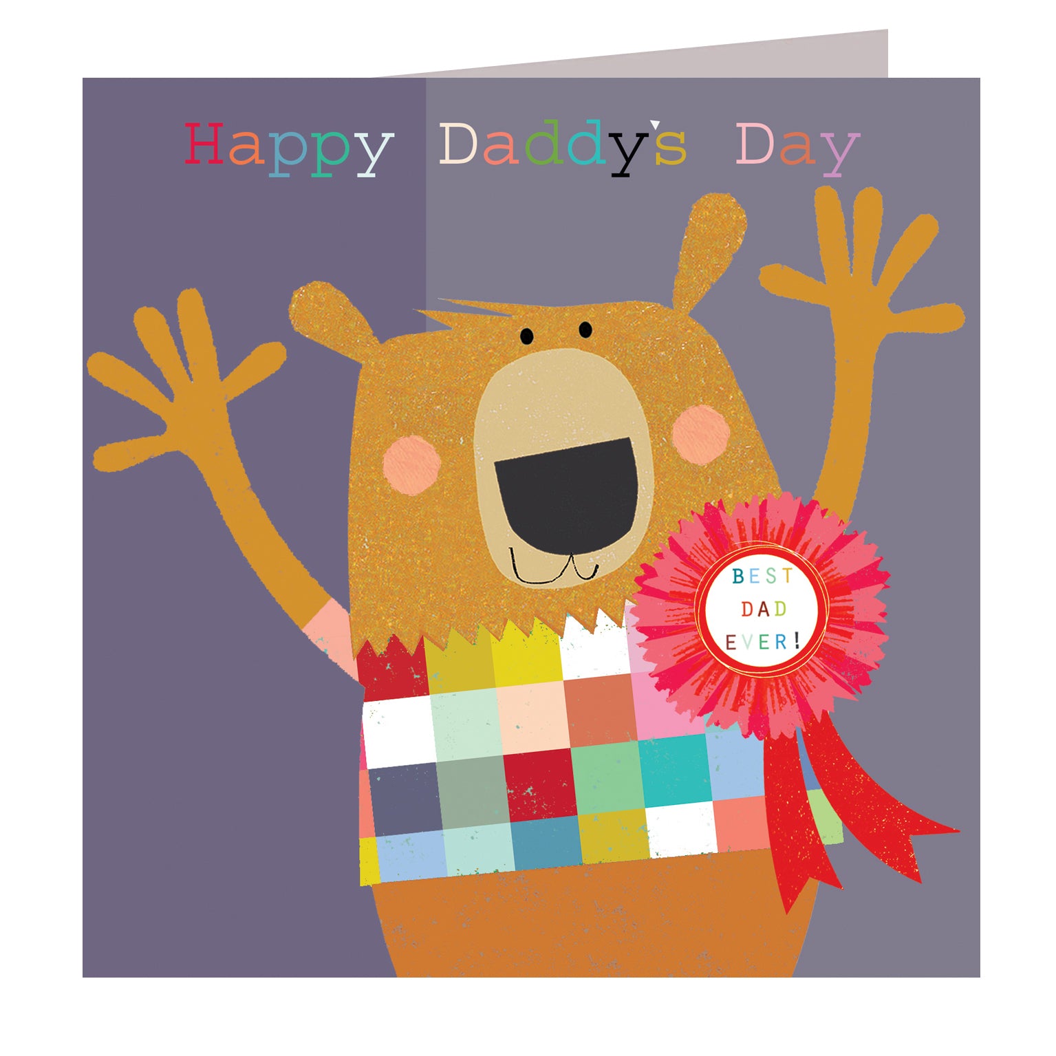 PD01 Father's Day bear card