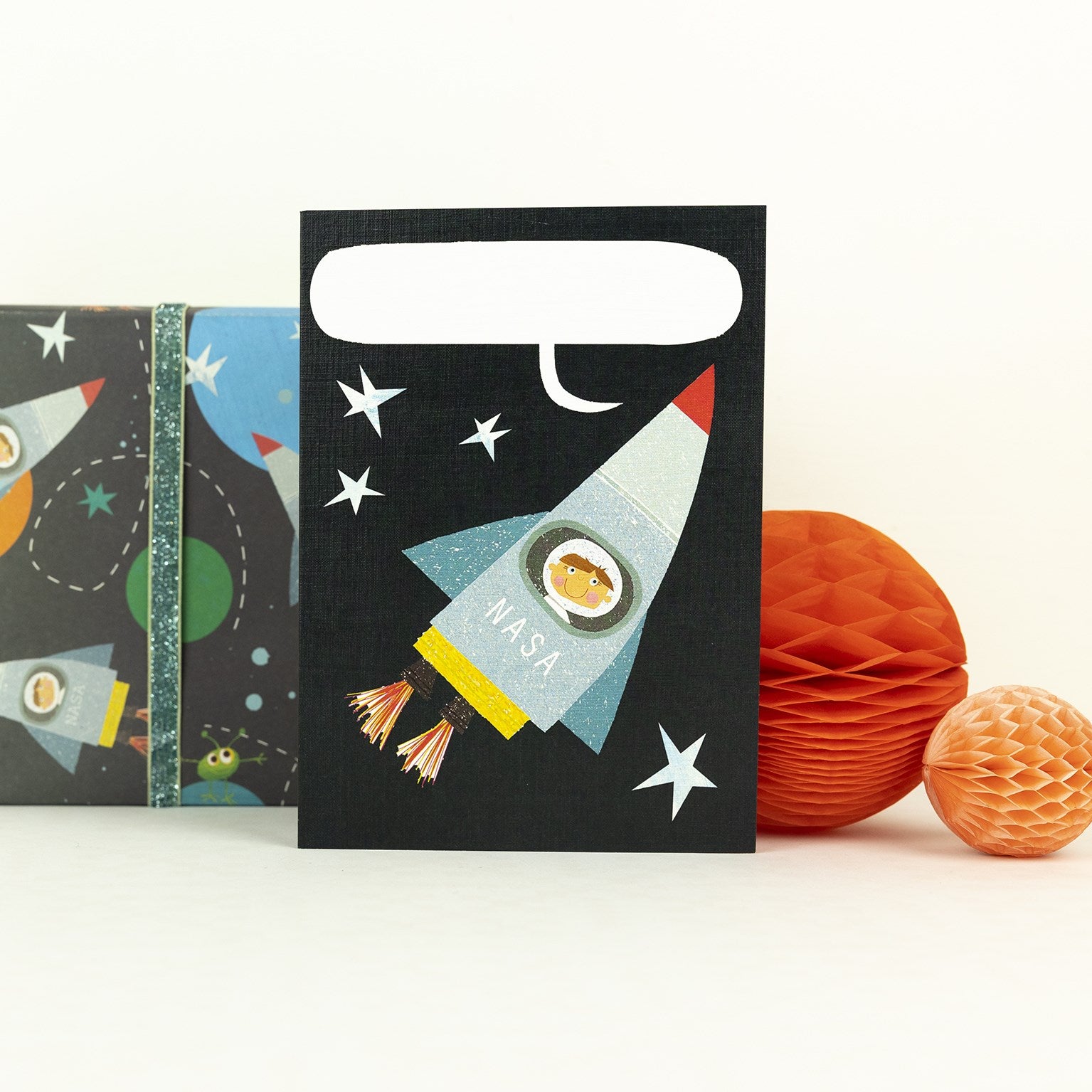 personalised spaceman card