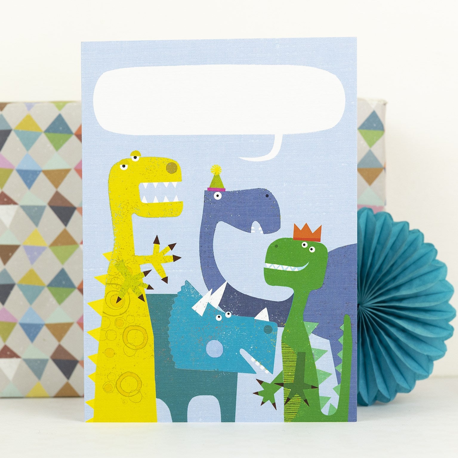 personalised dinosaurs card