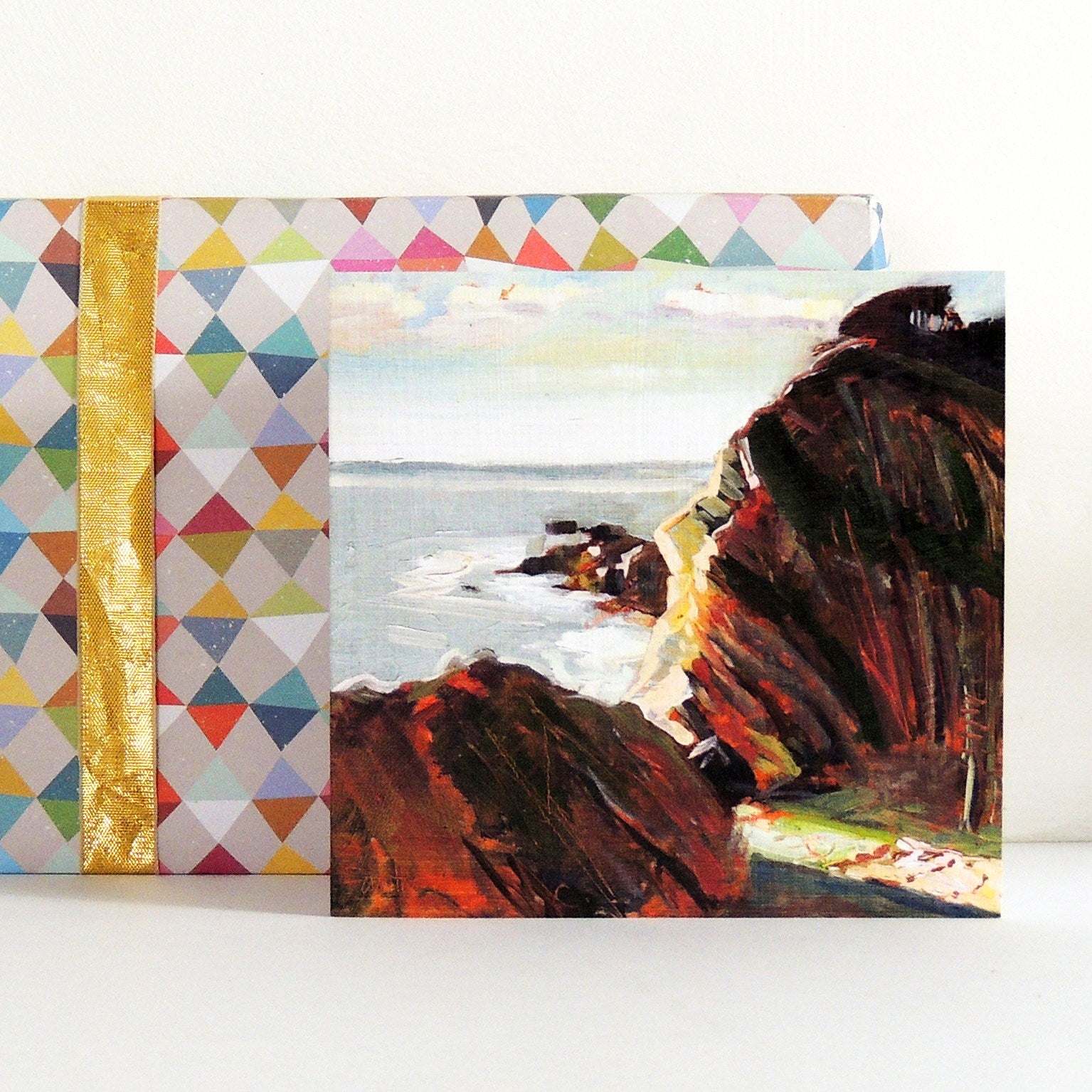 Stair Hole, Dorset greetings card