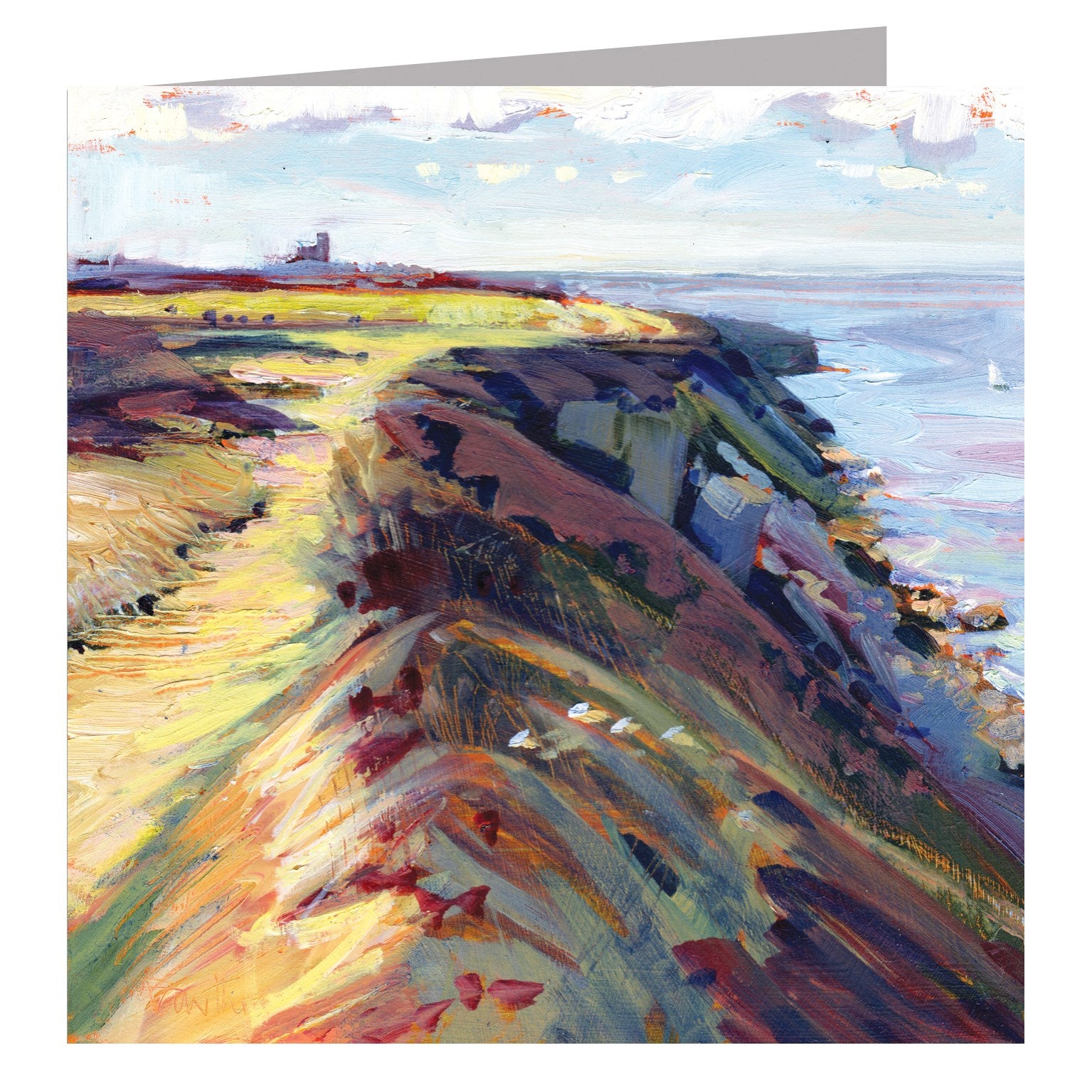 West Cliff, Portland greetings card