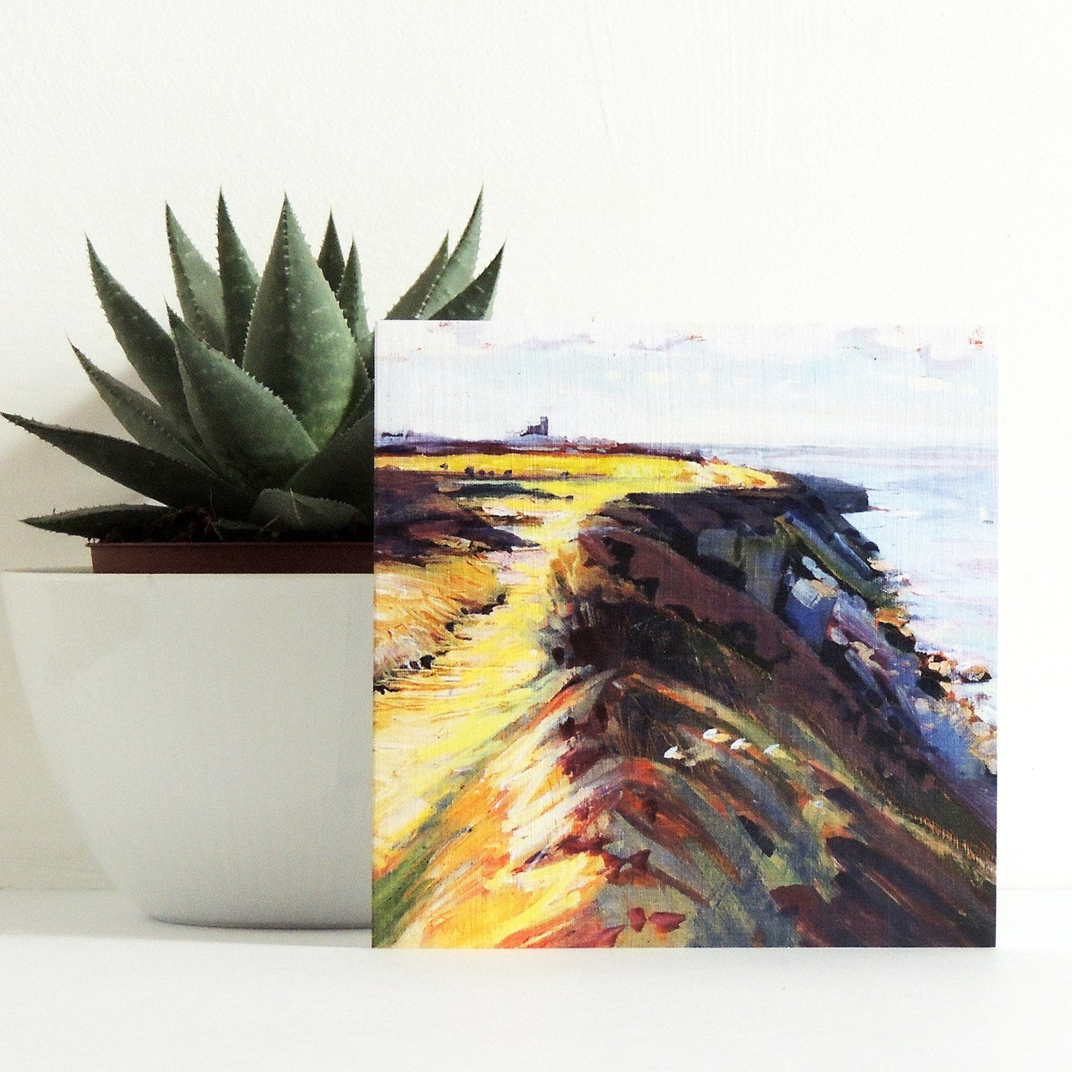 West Cliff, Portland greetings card