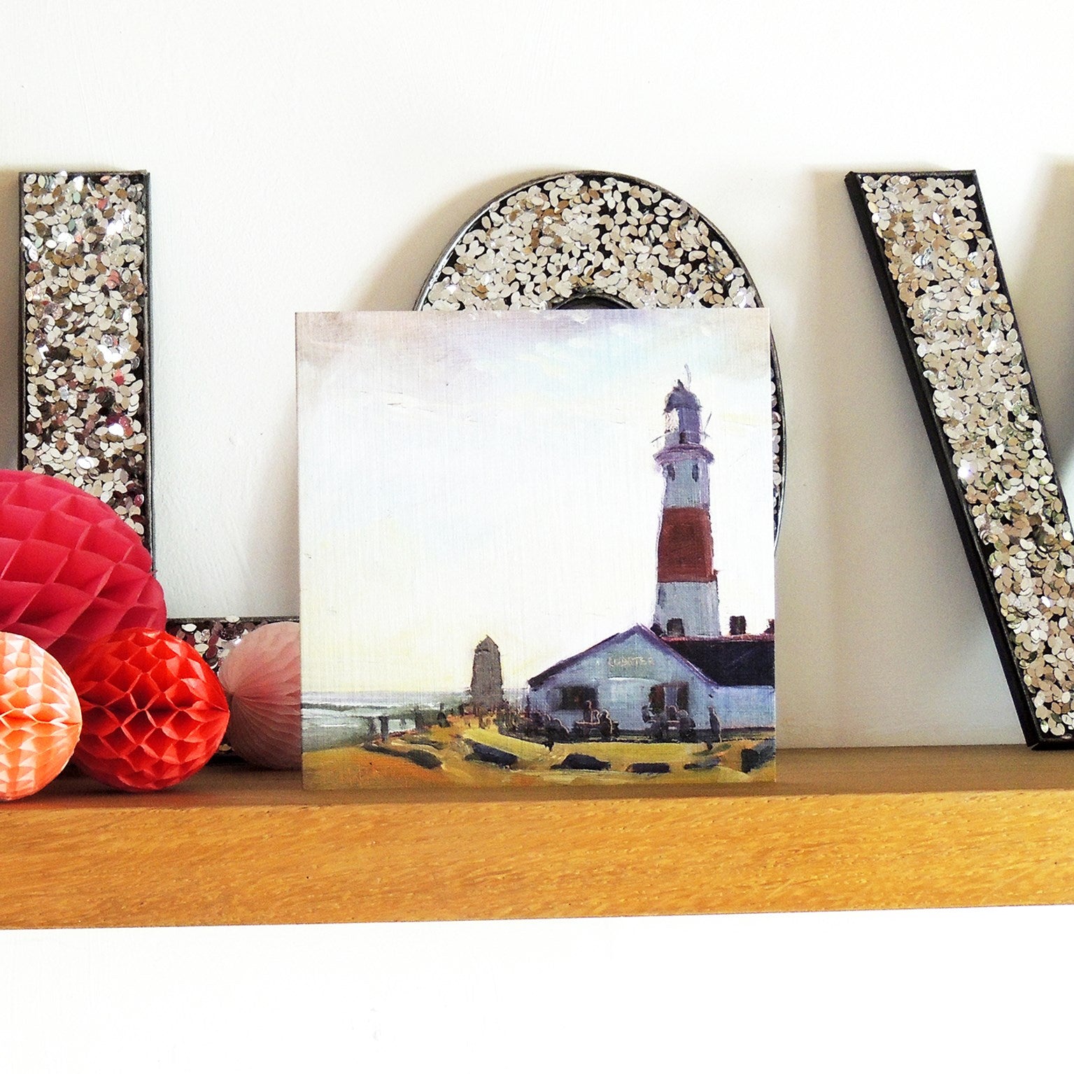 Portland Bill, Dorset greetings card