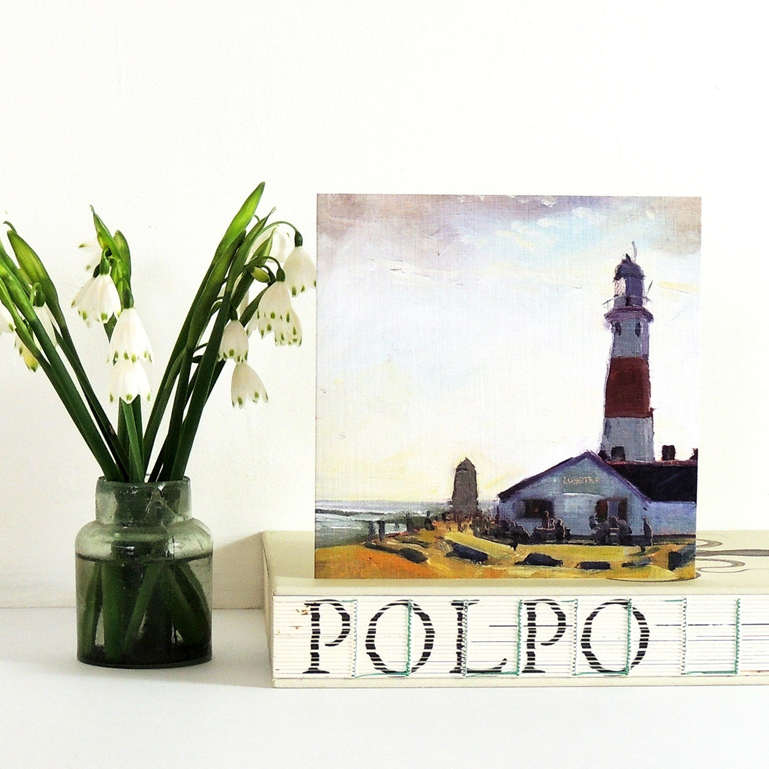 Portland Bill, Dorset greetings card