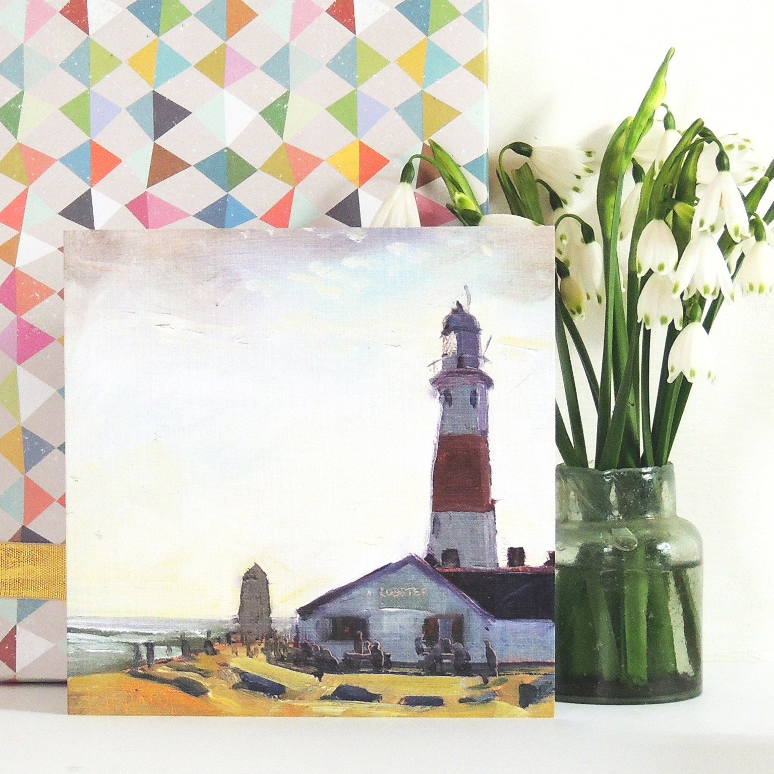 Portland Bill, Dorset greetings card