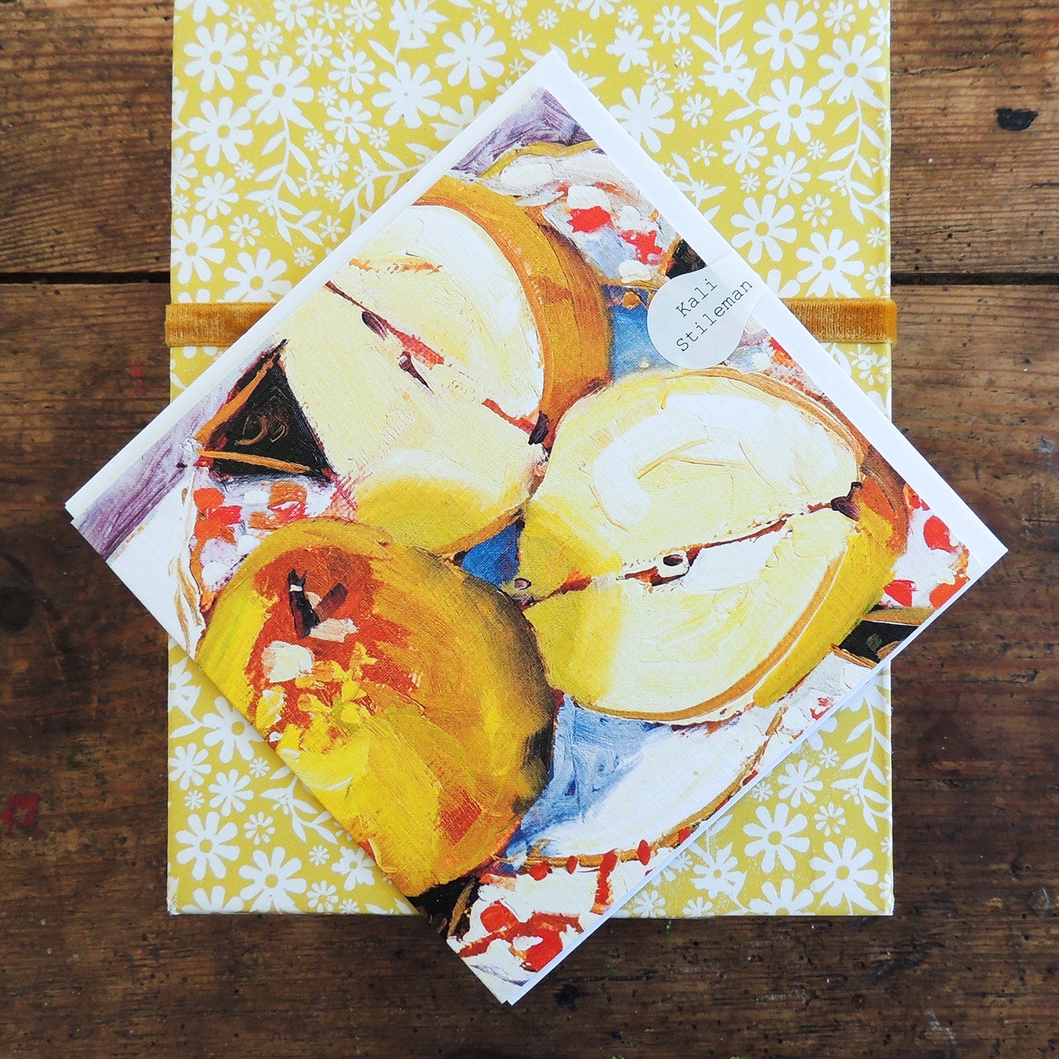 pears greetings card