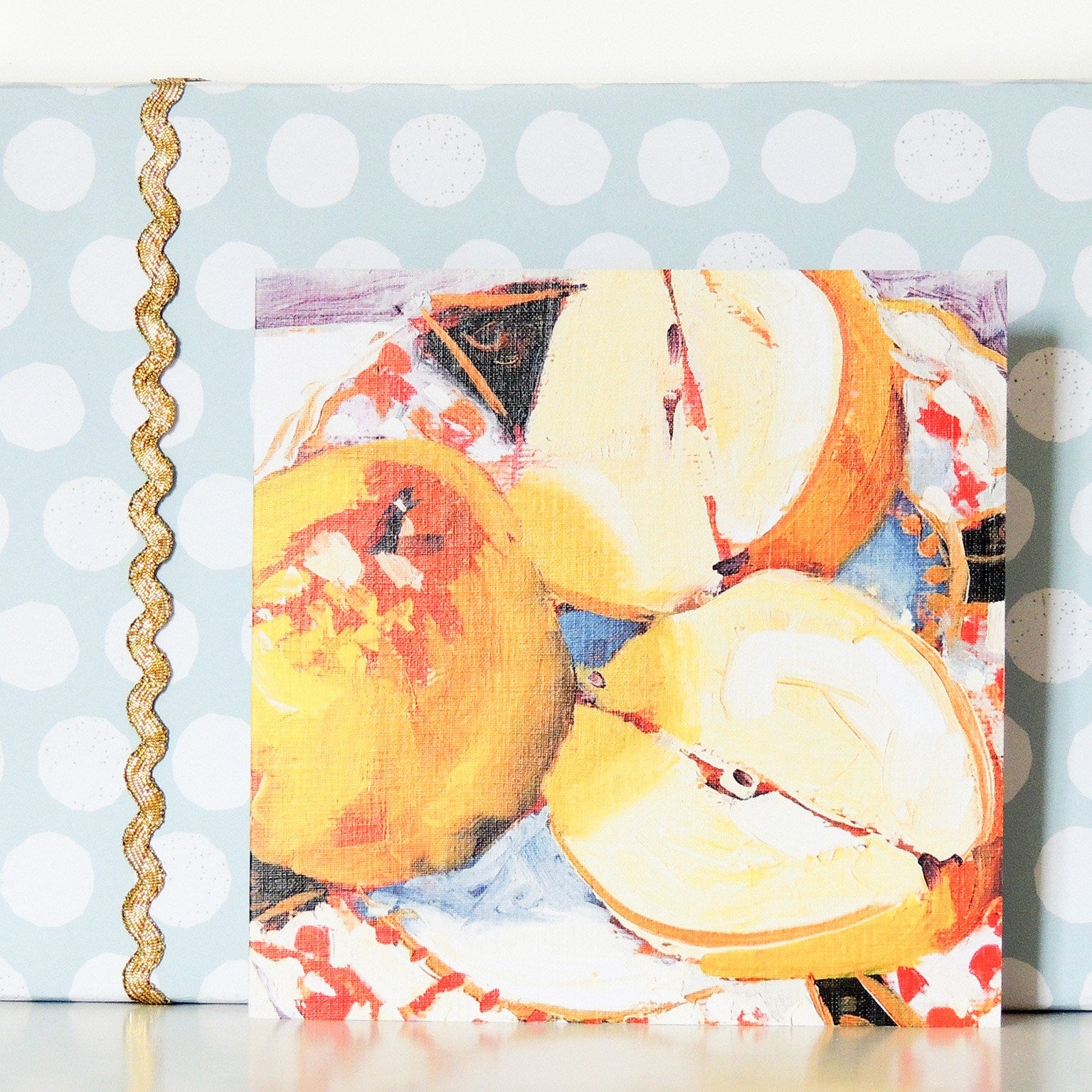 pears greetings card