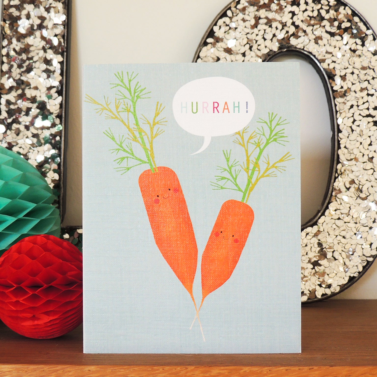 SM02 mini carrots greetings card