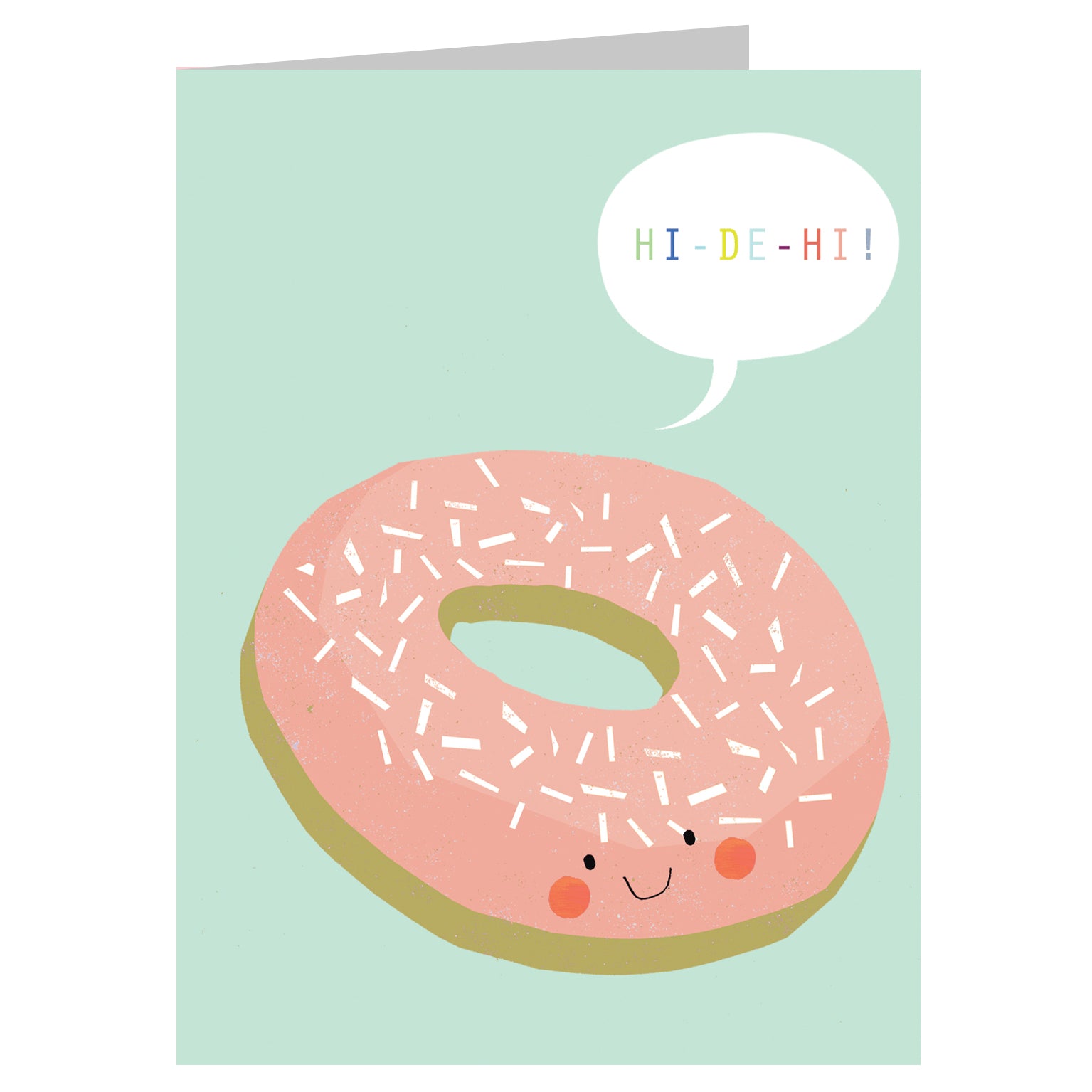 SM03 mini donut greetings card