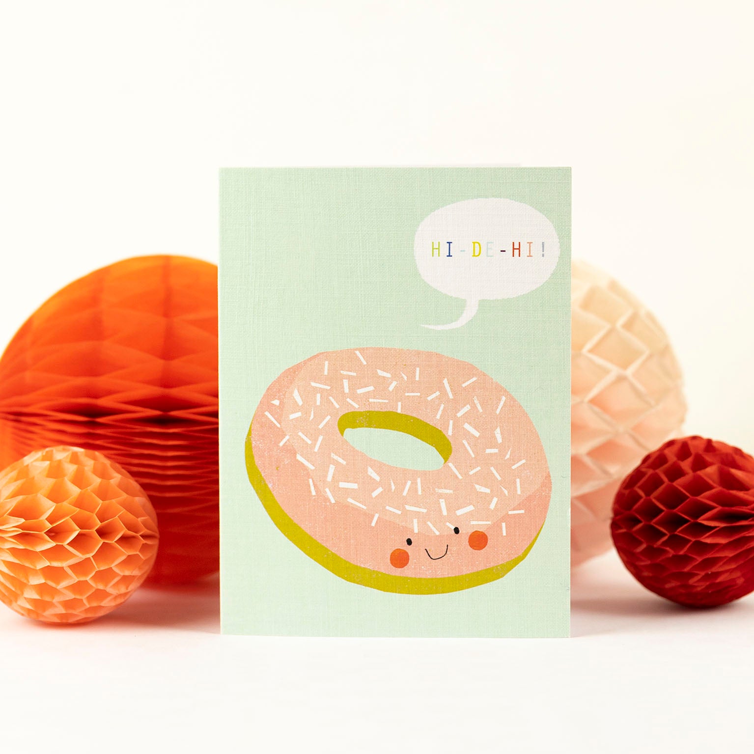 SM03 mini donut greetings card