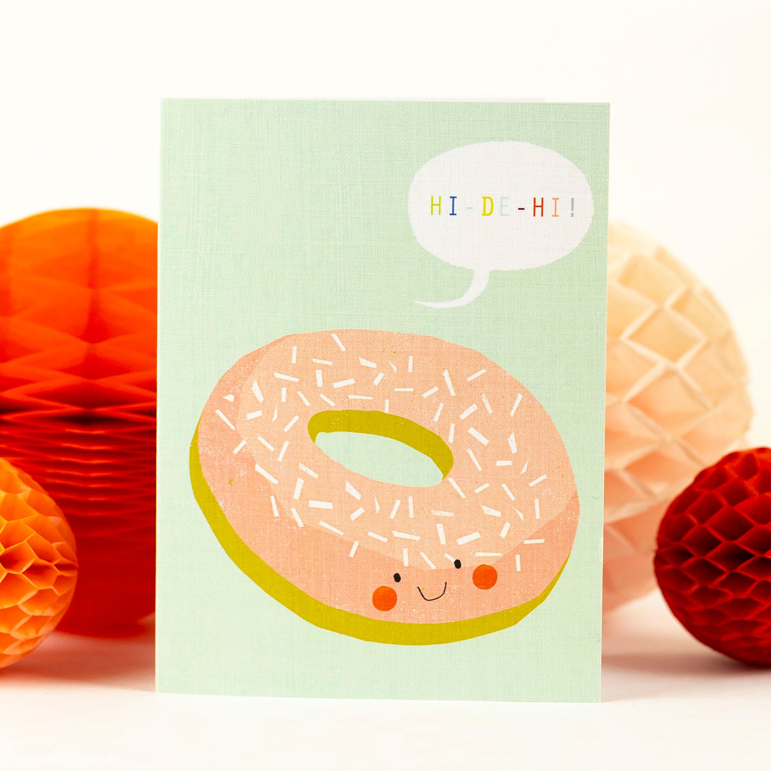 SM03 mini donut greetings card