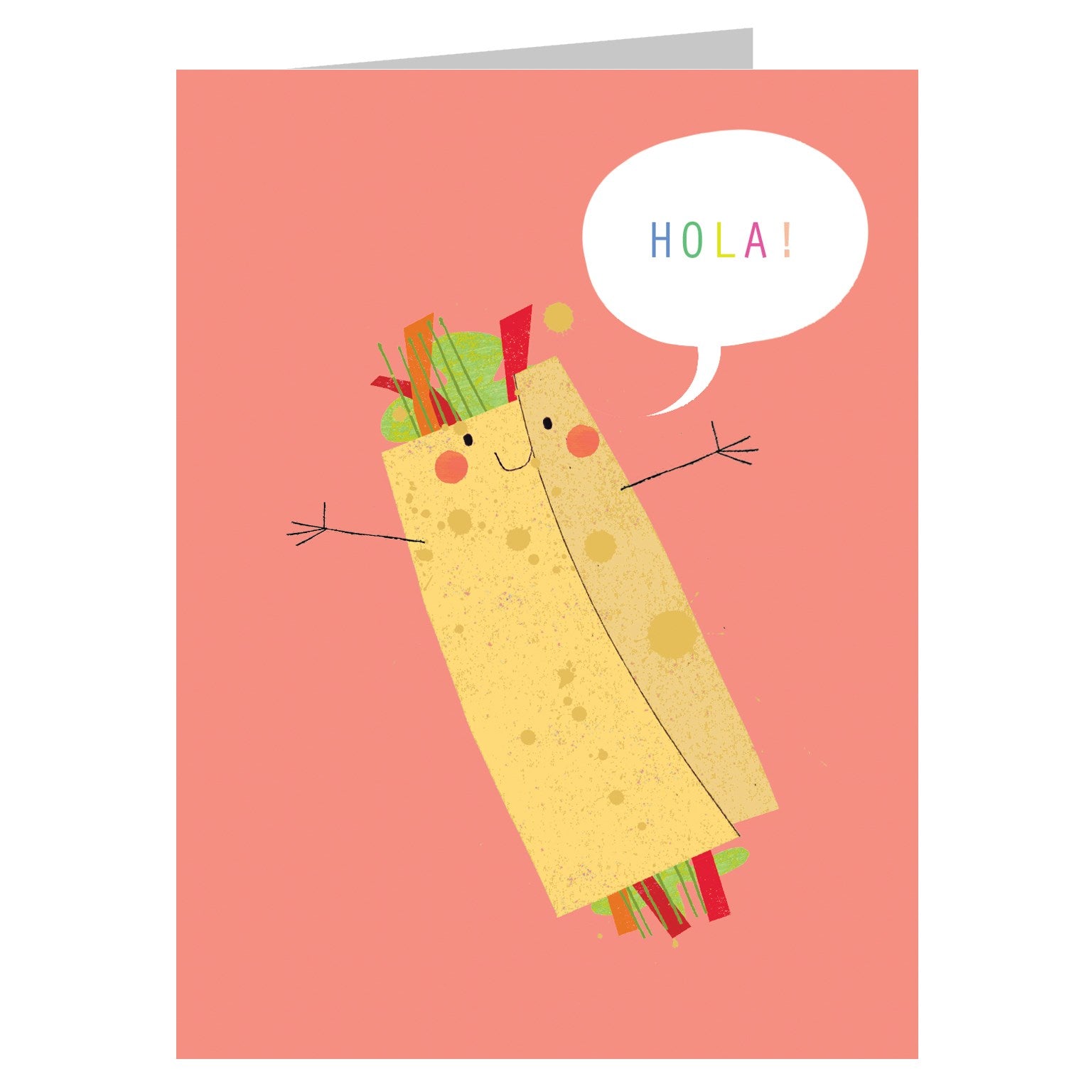 SM11 mini fajita greetings card