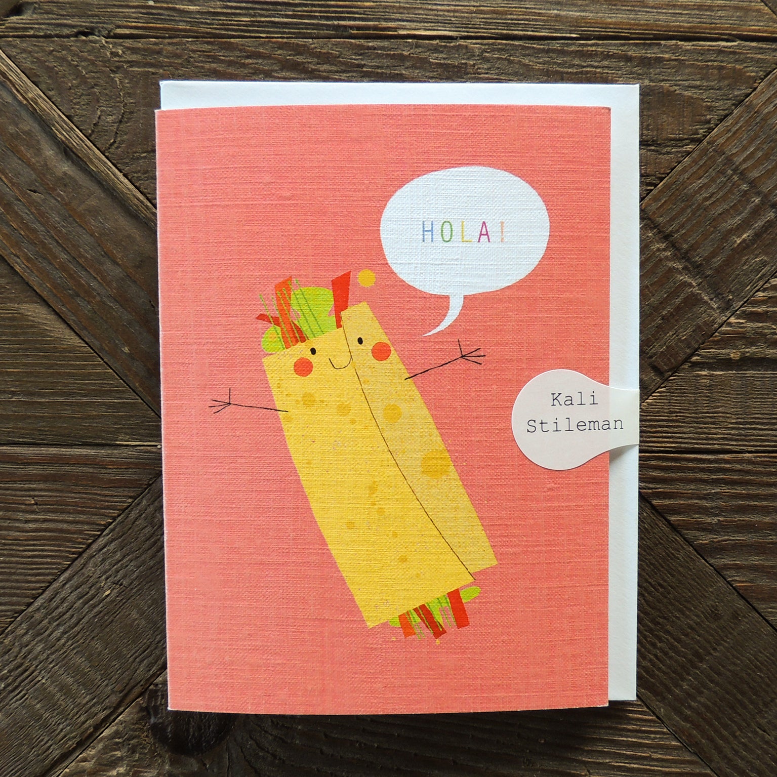 SM11 mini fajita greetings card