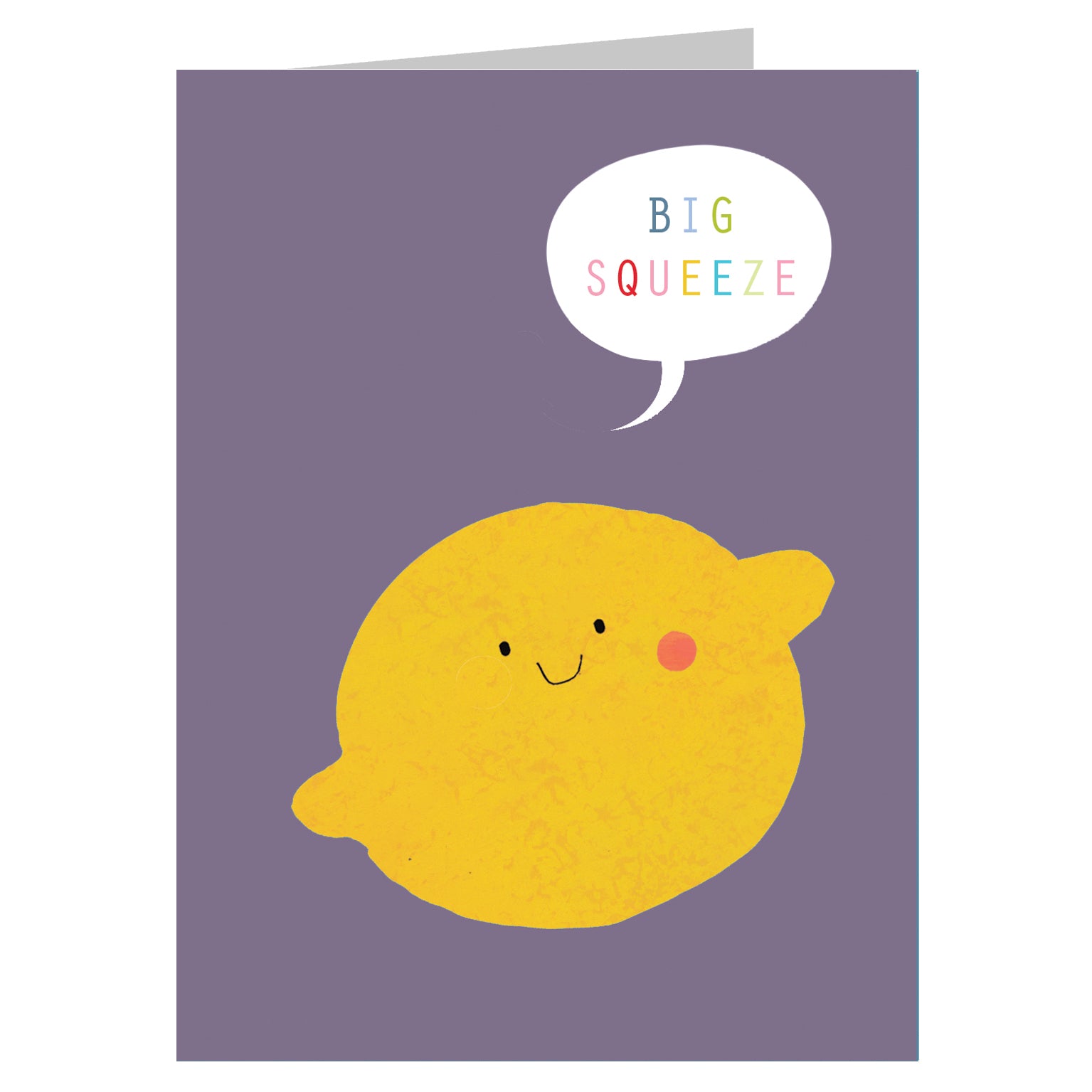 SM15 mini lemon greetings card