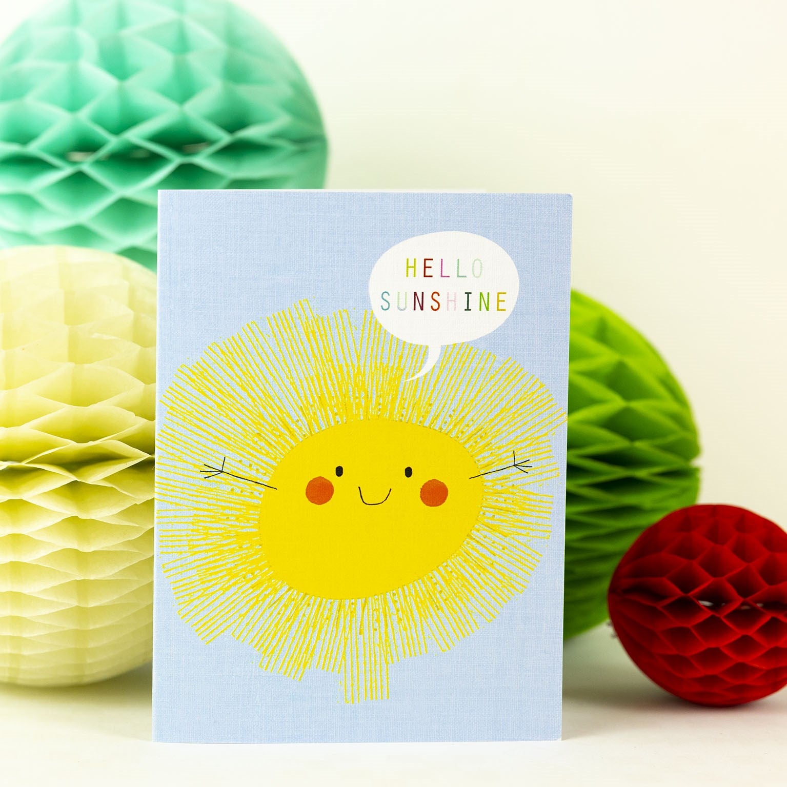 SM18 mini sunshine greetings card