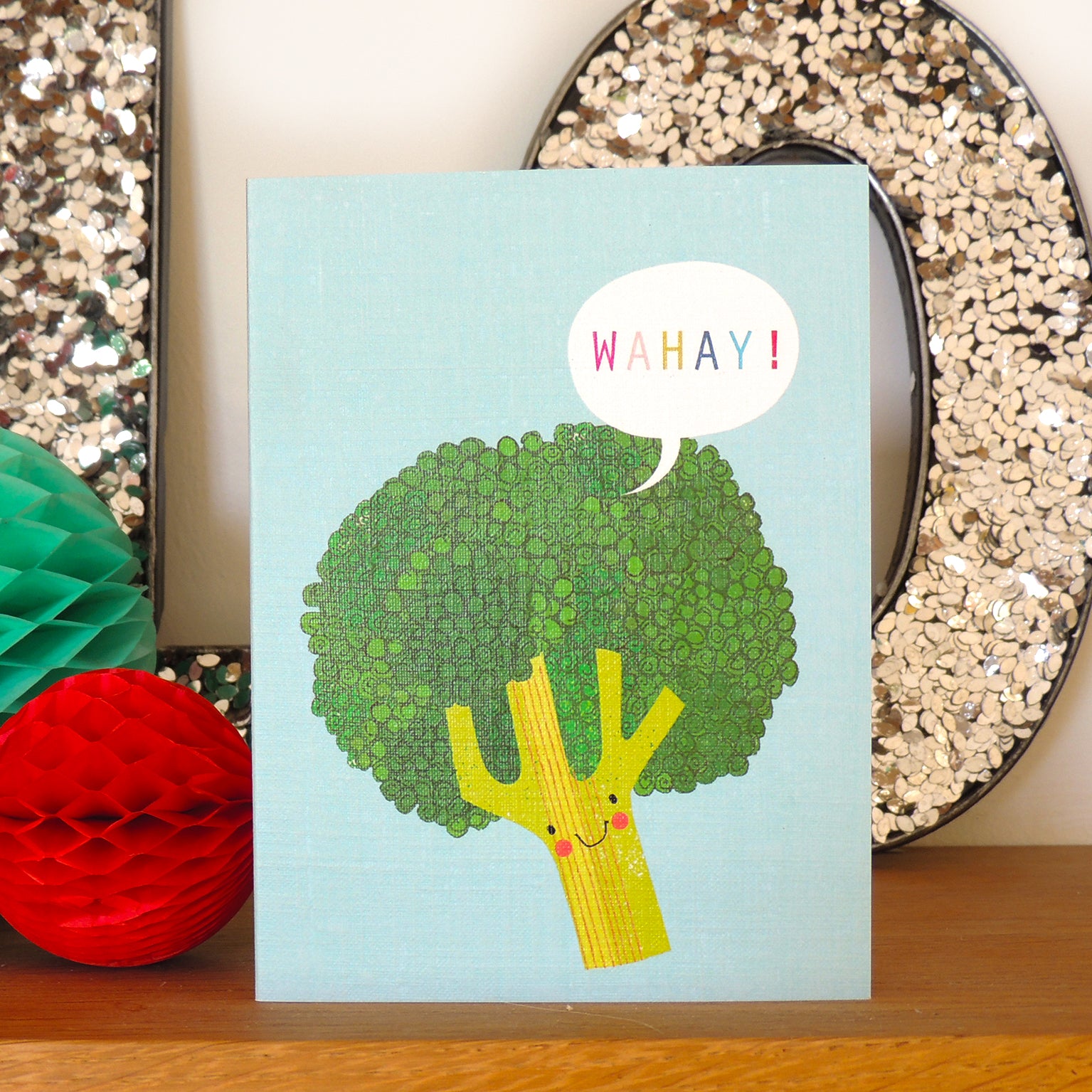 SM19 mini broccoli congratulations card