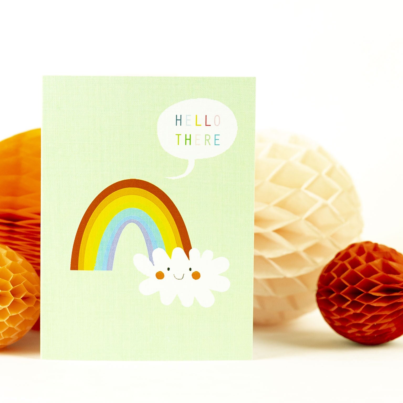 SM20 mini rainbow greetings card