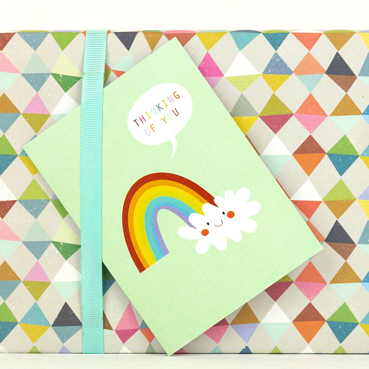 SM20 mini rainbow greetings card