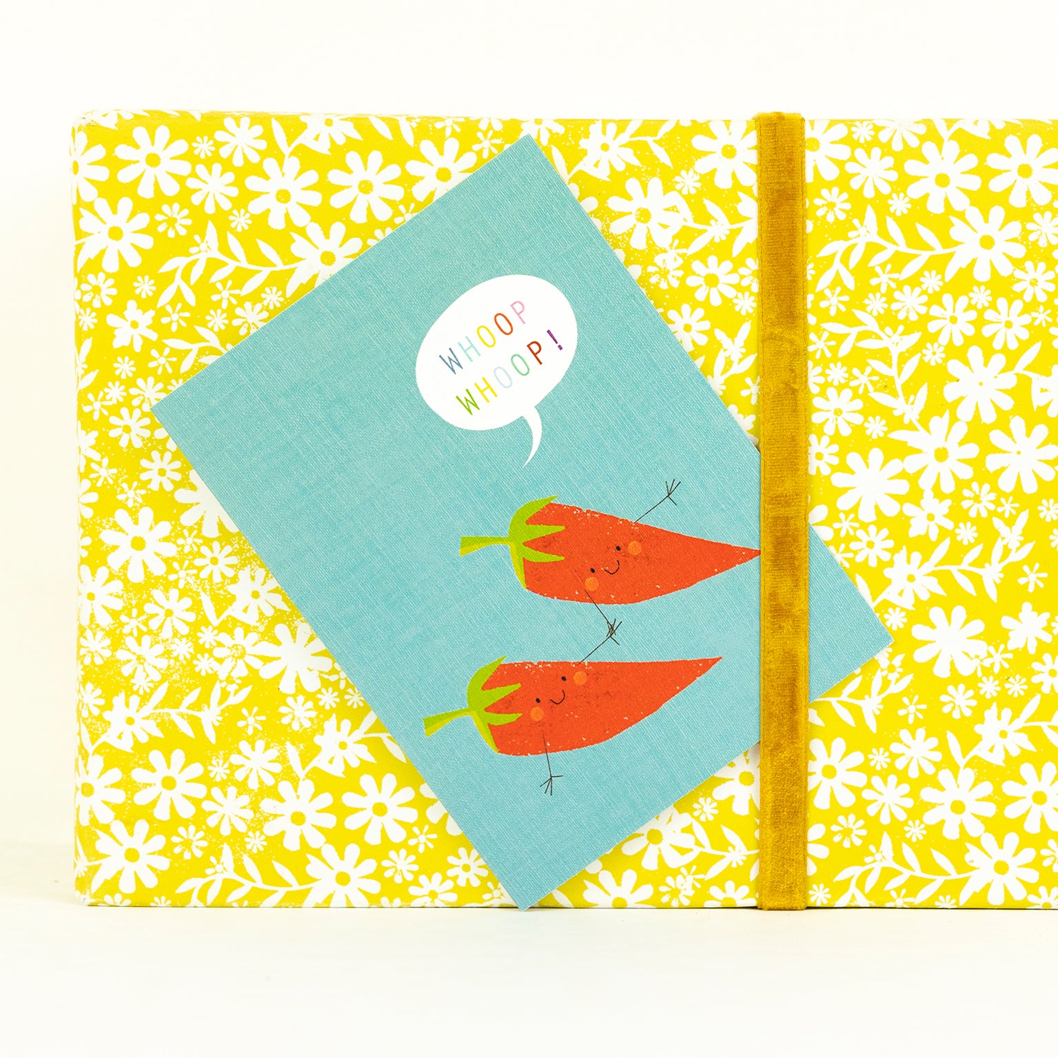 SM21 mini chillies greetings card