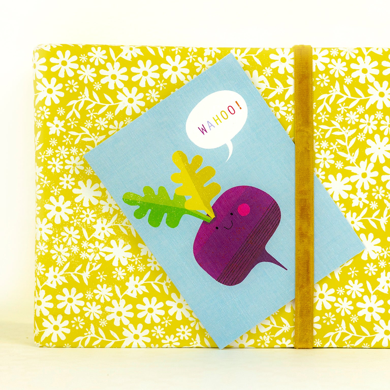 SM33 mini beetroot greetings card