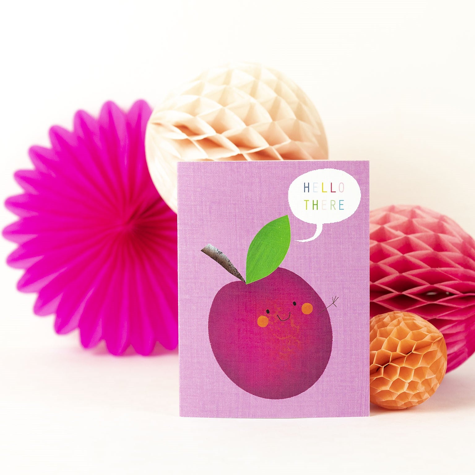 SM38 mini plum greetings card