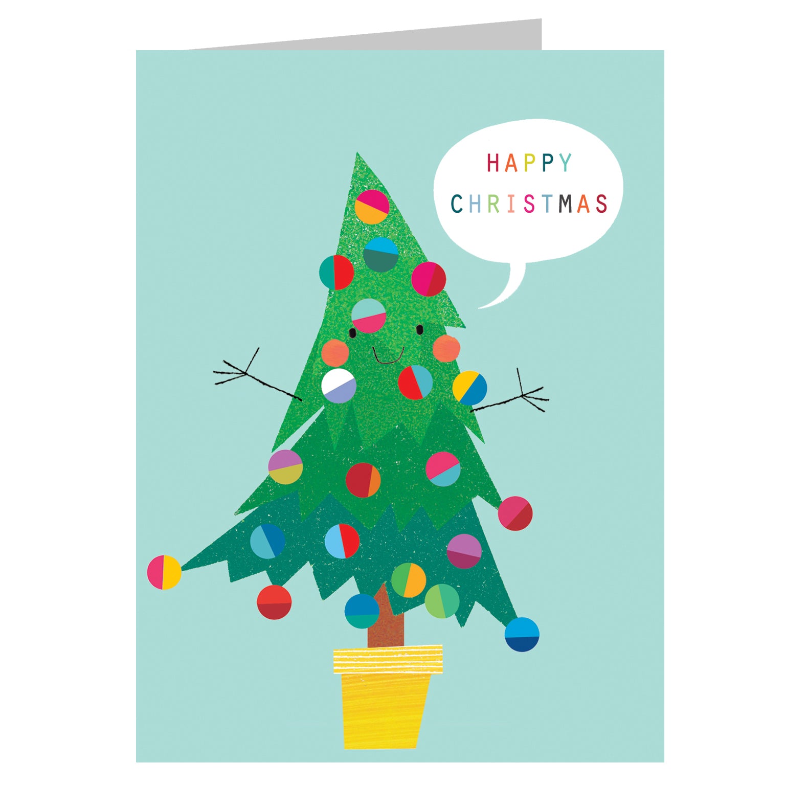 SM54 mini Christmas tree card