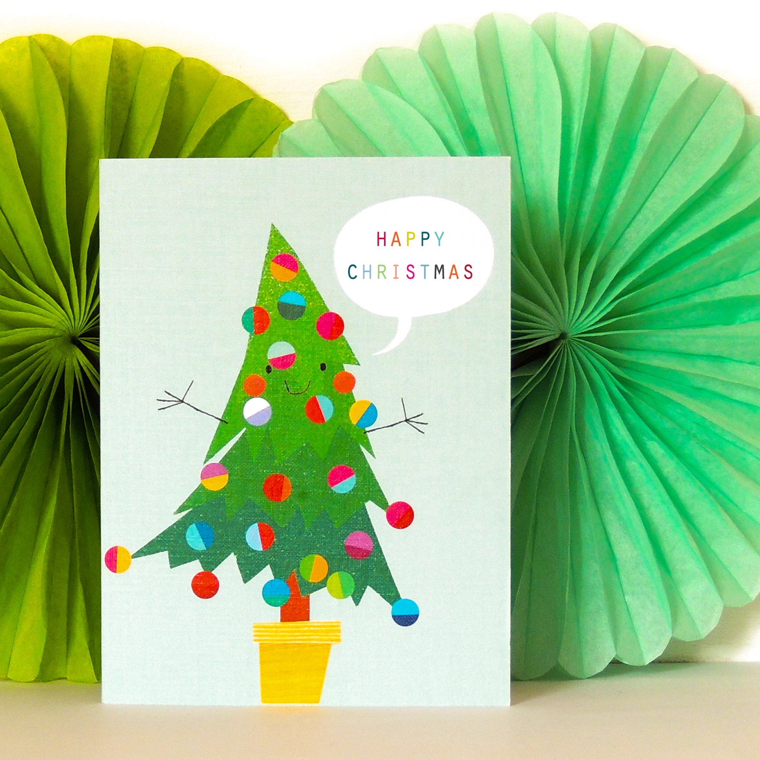 SM54 mini Christmas tree card