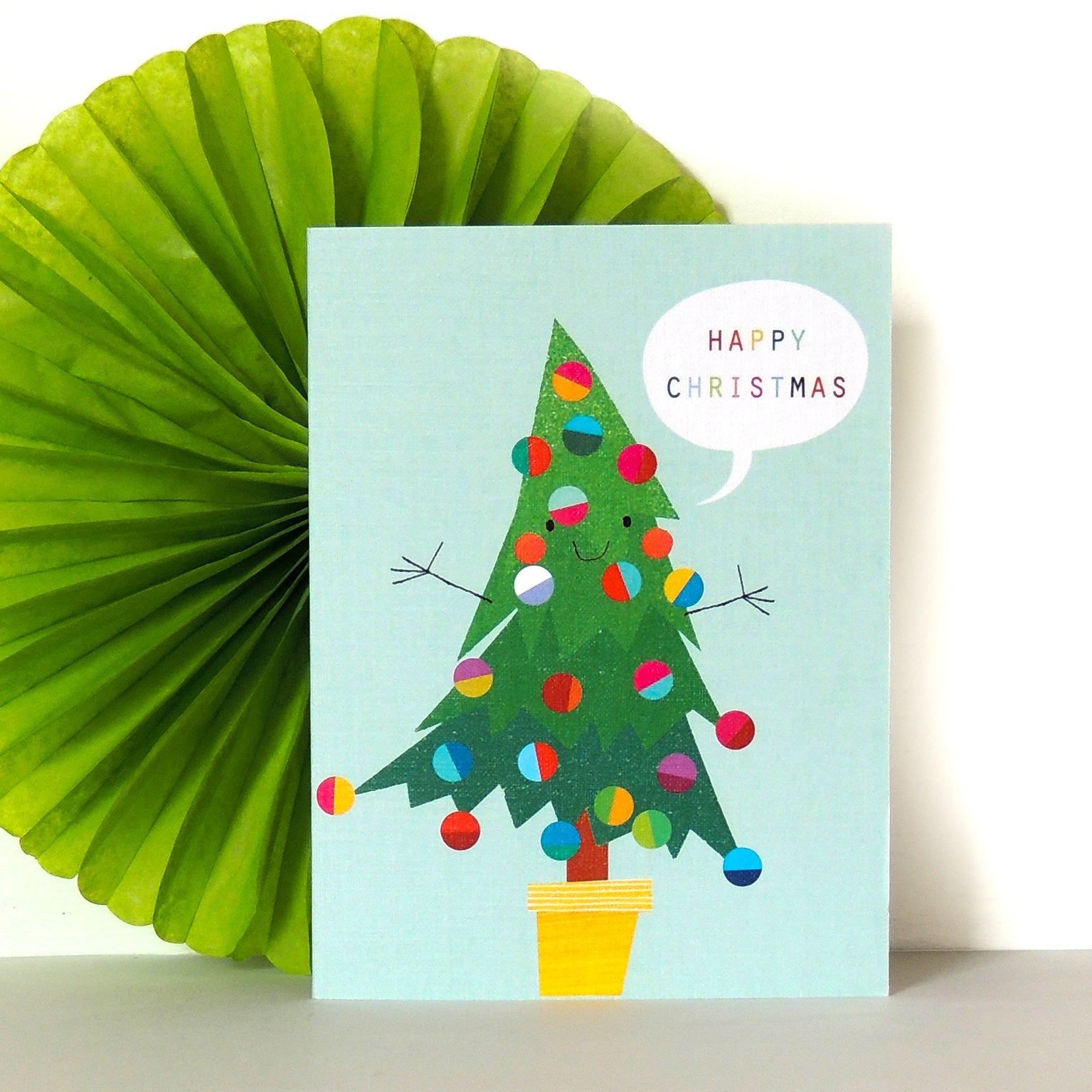 SM54 mini Christmas tree card