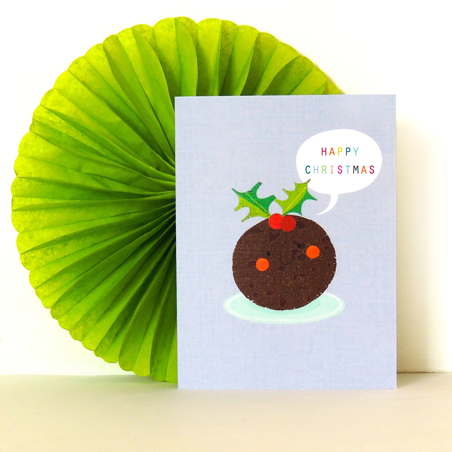 SM56 mini Christmas pudding card